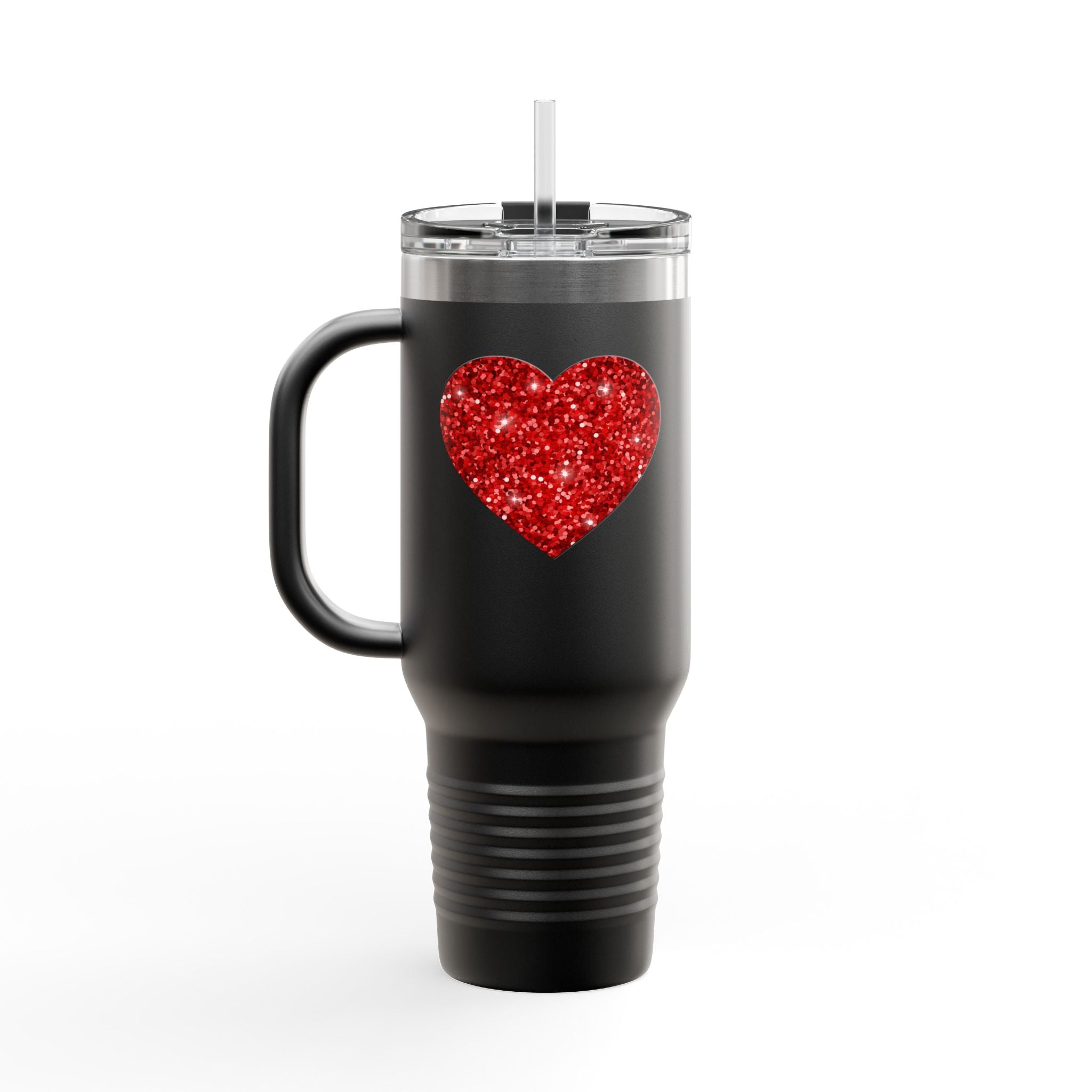 Red Heart Insulated Travel Mug, 40oz