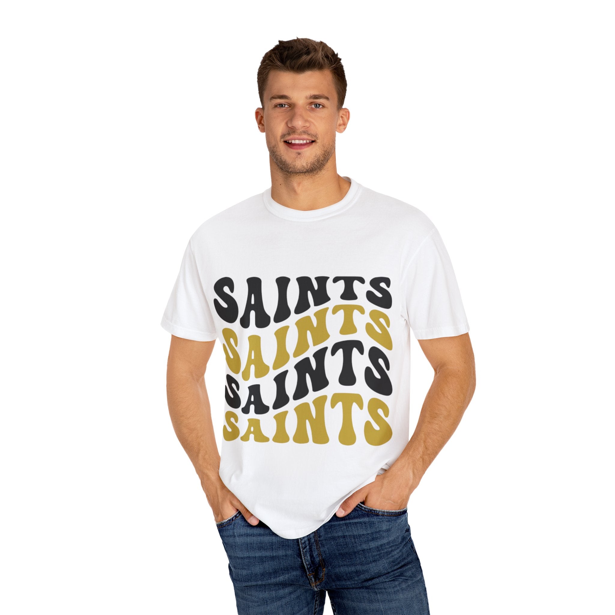 Unisex Garment-Dyed T-shirt...Saints Saints