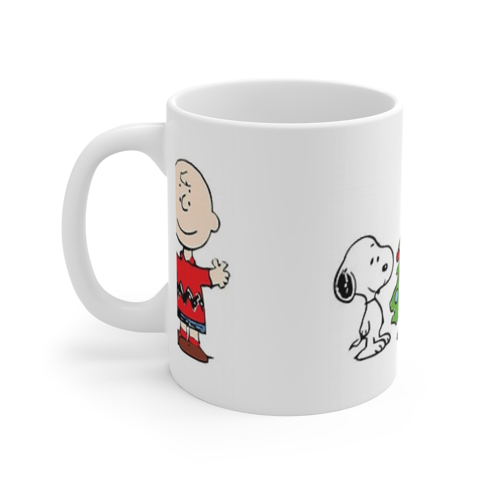 Charlie and Snoopy Mug 11oz