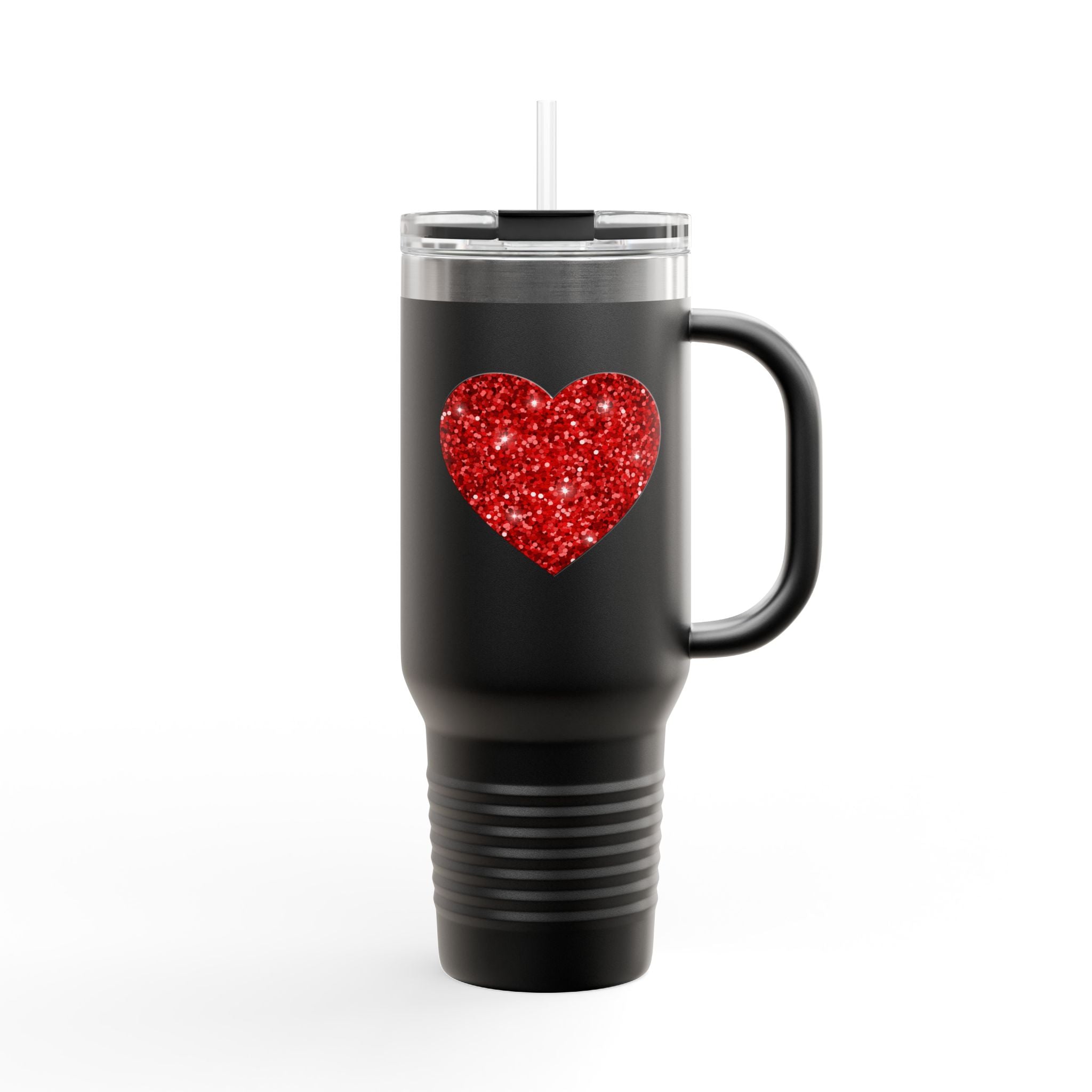 Red Heart Insulated Travel Mug, 40oz