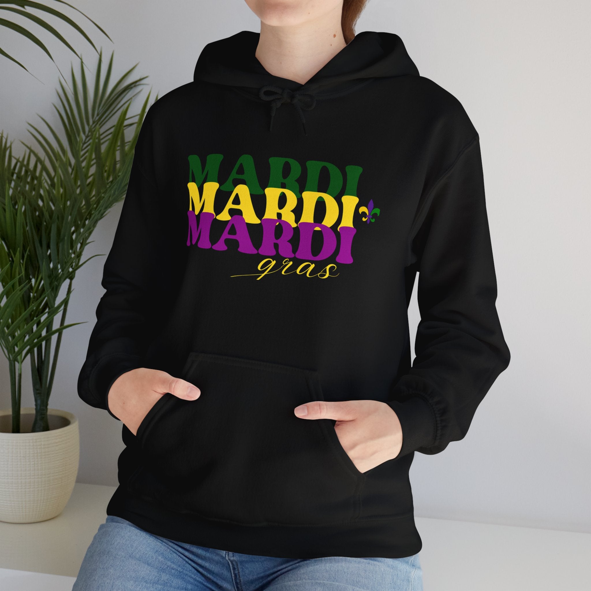 Mardi Gras Unisex Heavy Blend™ Hooded Sweatshirt