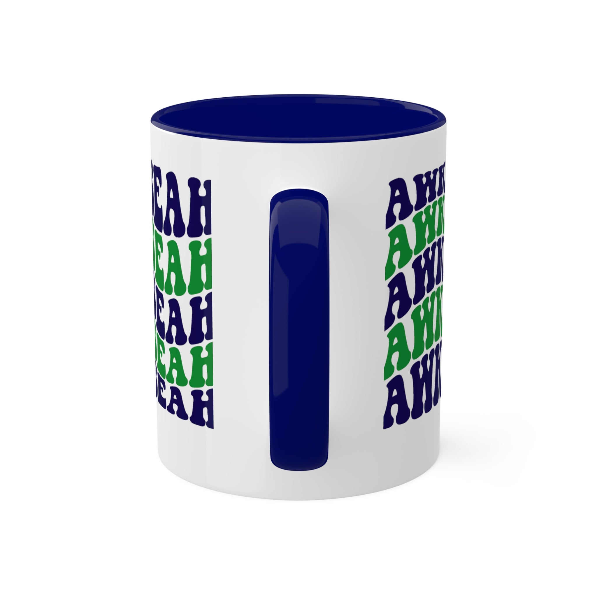 Colorful Mugs...Seahawks Blue, 11oz