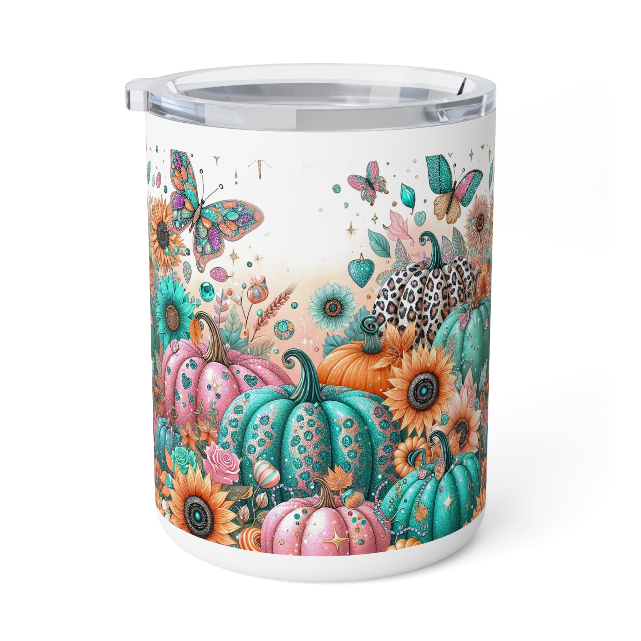 Butterflies and Pumkins Coffee Mug, 10oz