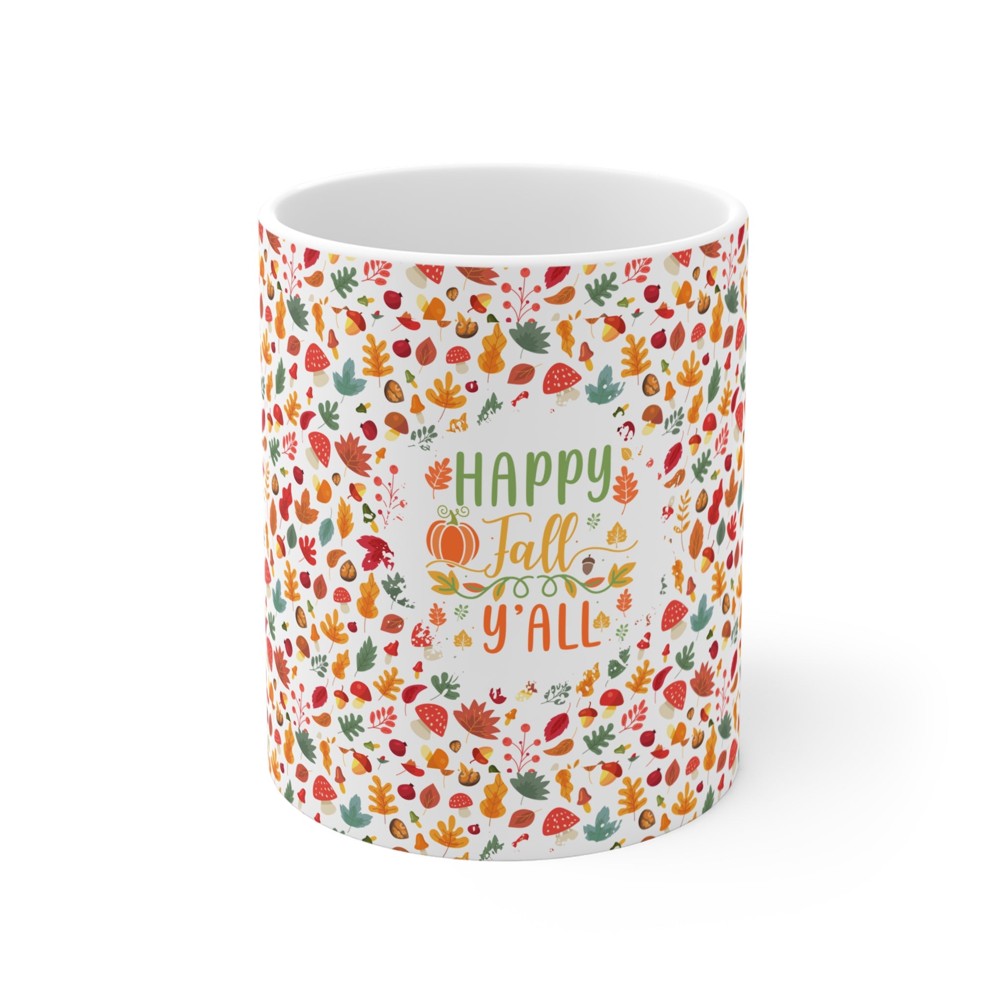 Happy Fall Y'all Mug 11oz