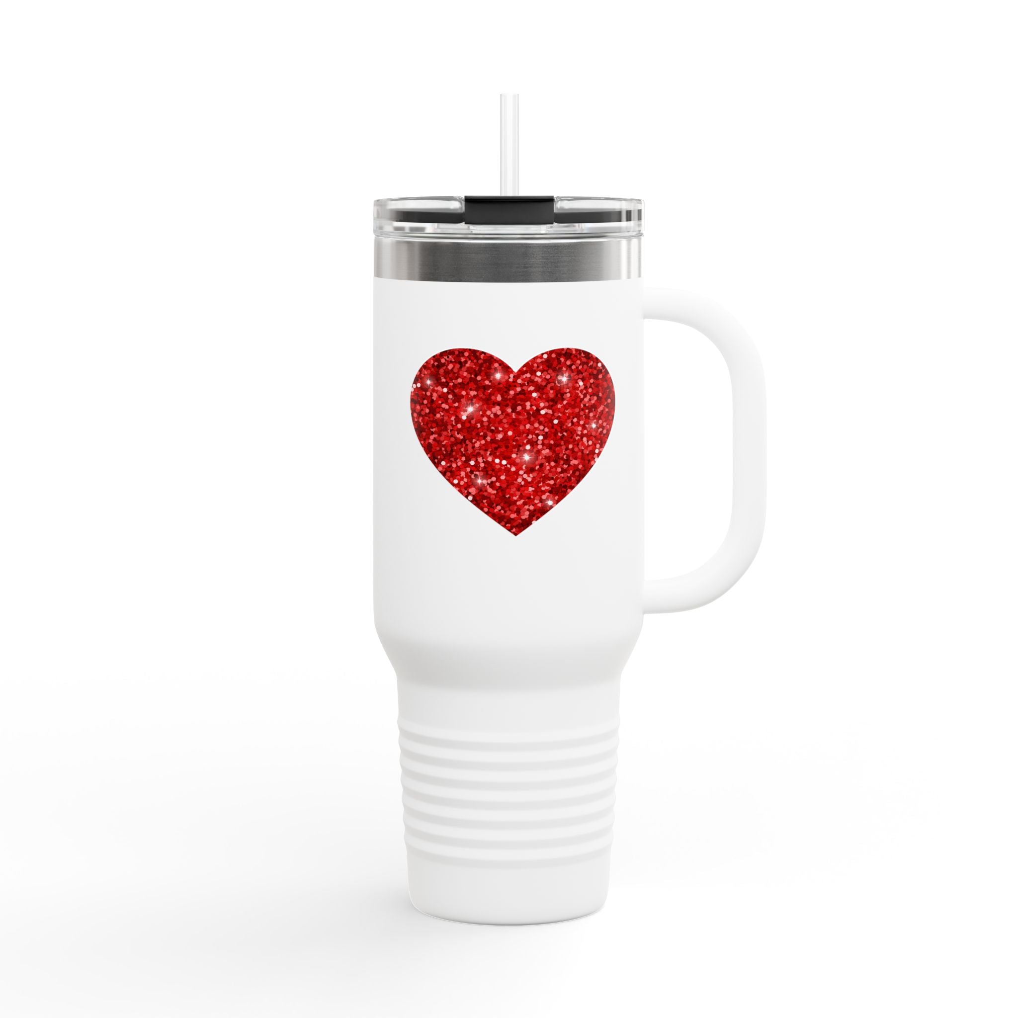 Red Heart Insulated Travel Mug, 40oz