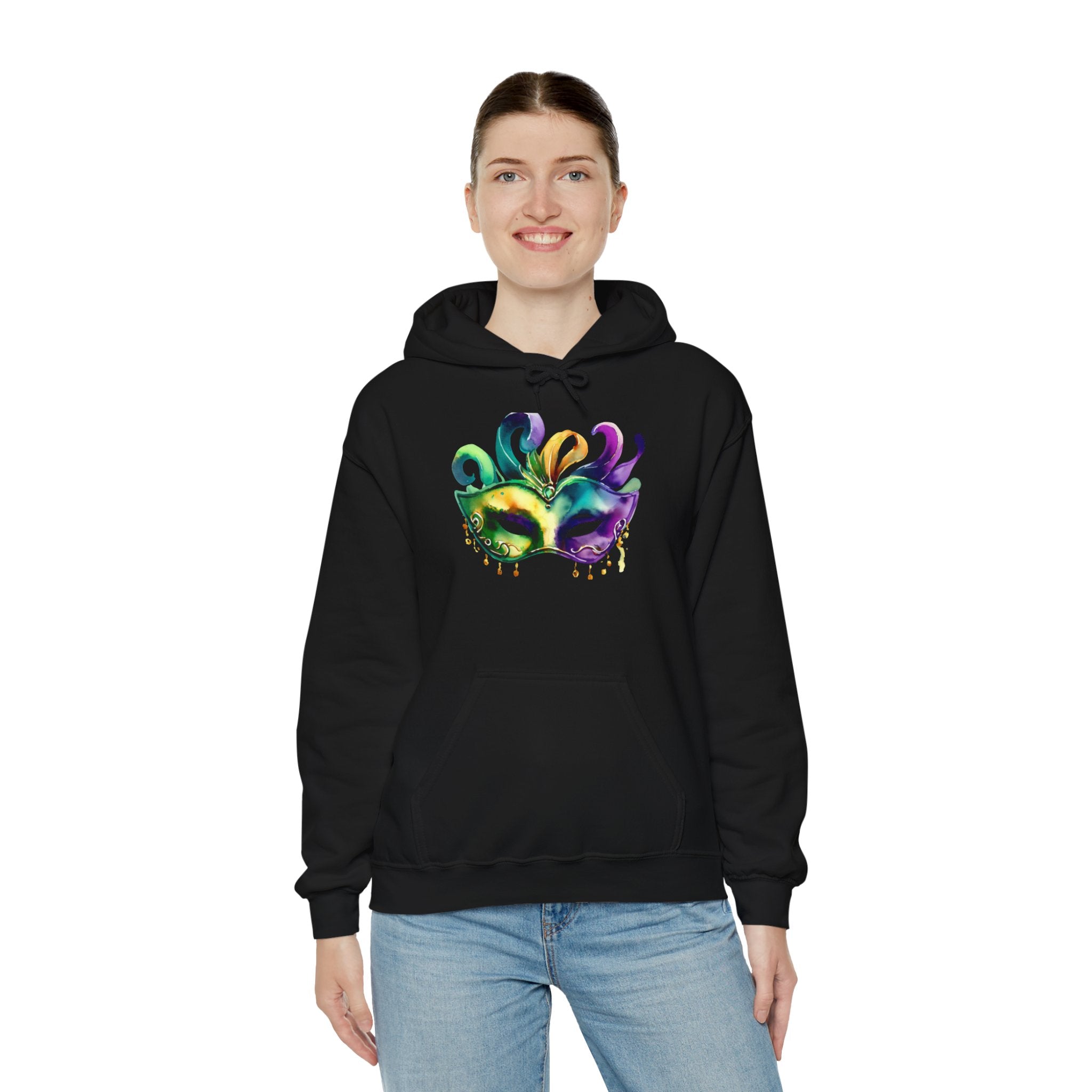 Mask Unisex Heavy Blend™ Hooded Sweatshirt