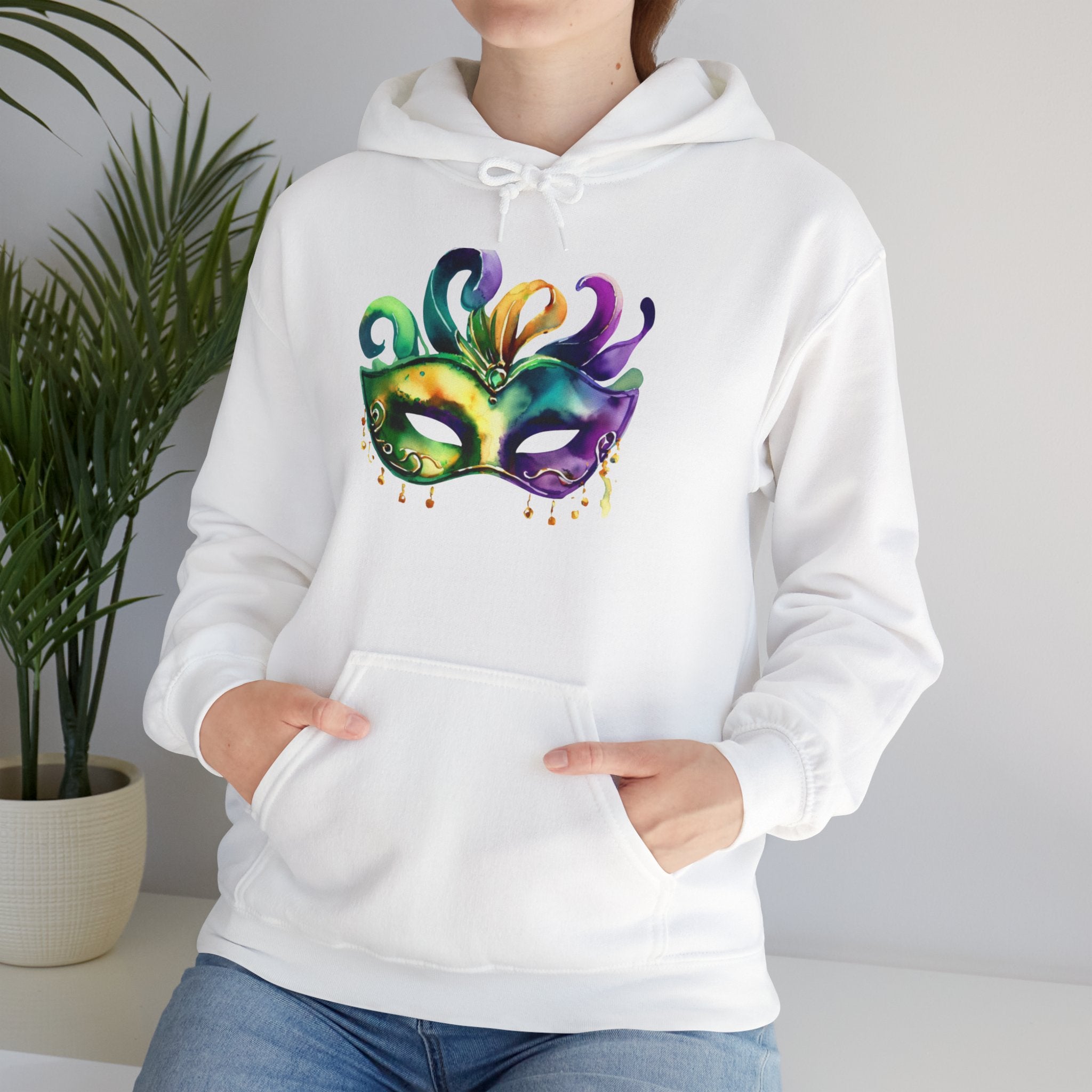 Mask Unisex Heavy Blend™ Hooded Sweatshirt