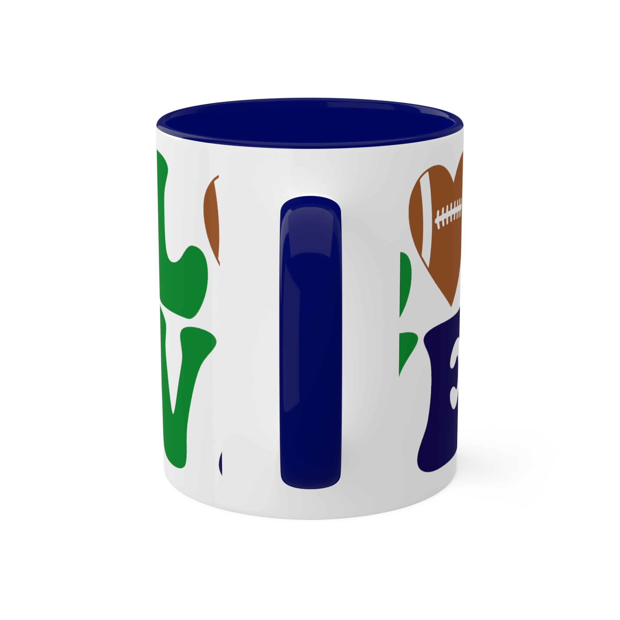 Colorful Mugs....Love Seahawks, 11oz