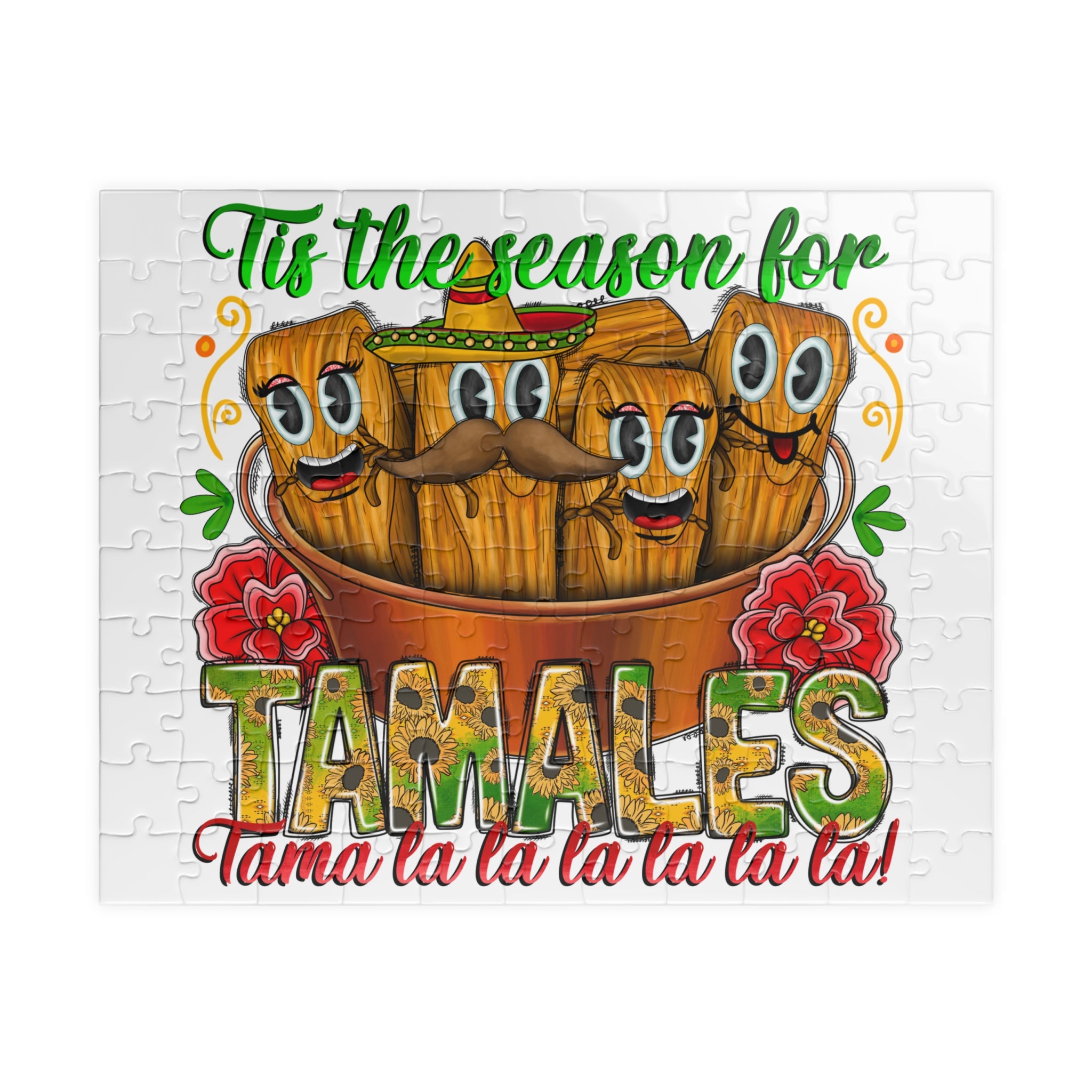 Tamales Puzzle (110, 252, 520, 1014-piece)