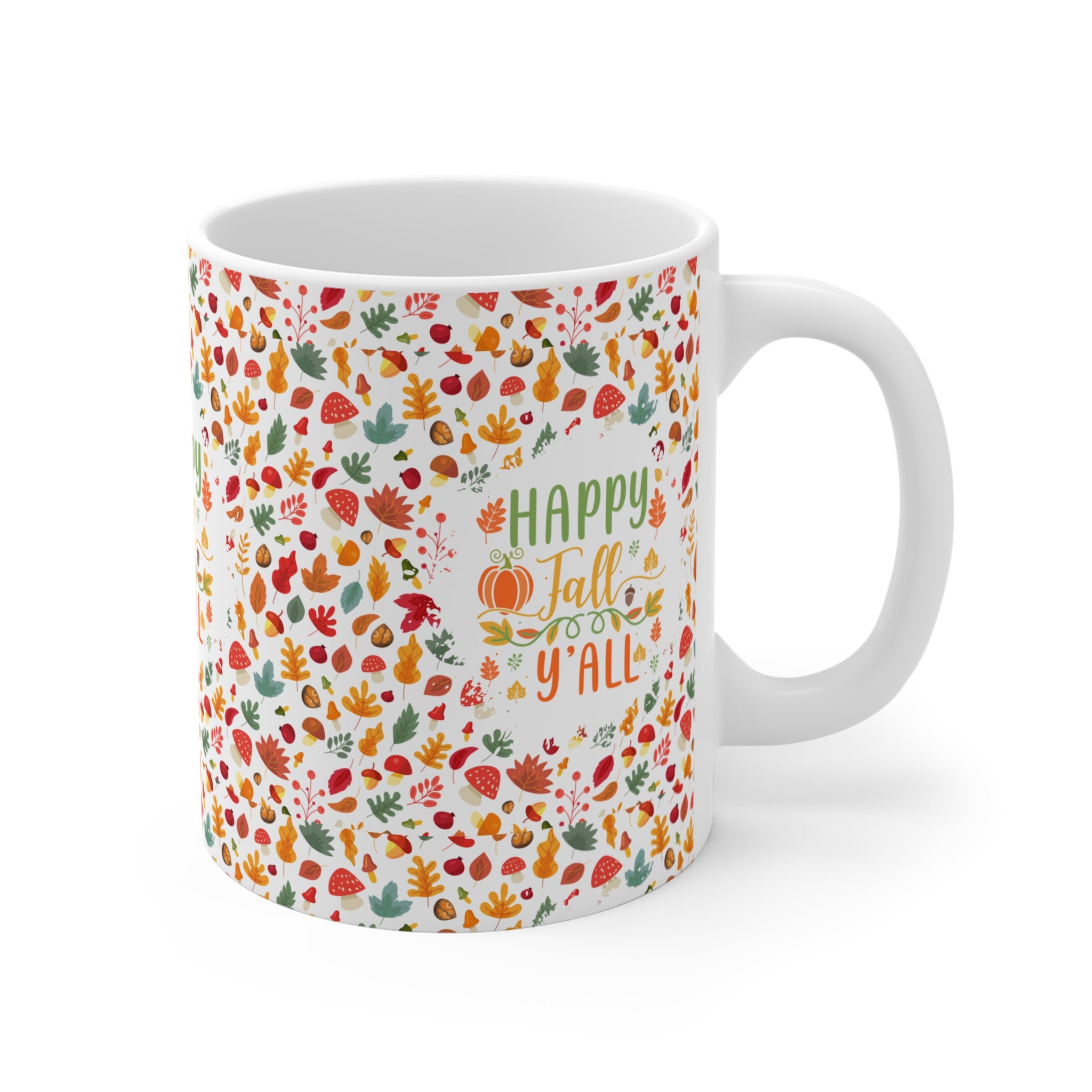 Happy Fall Y'all Mug 11oz