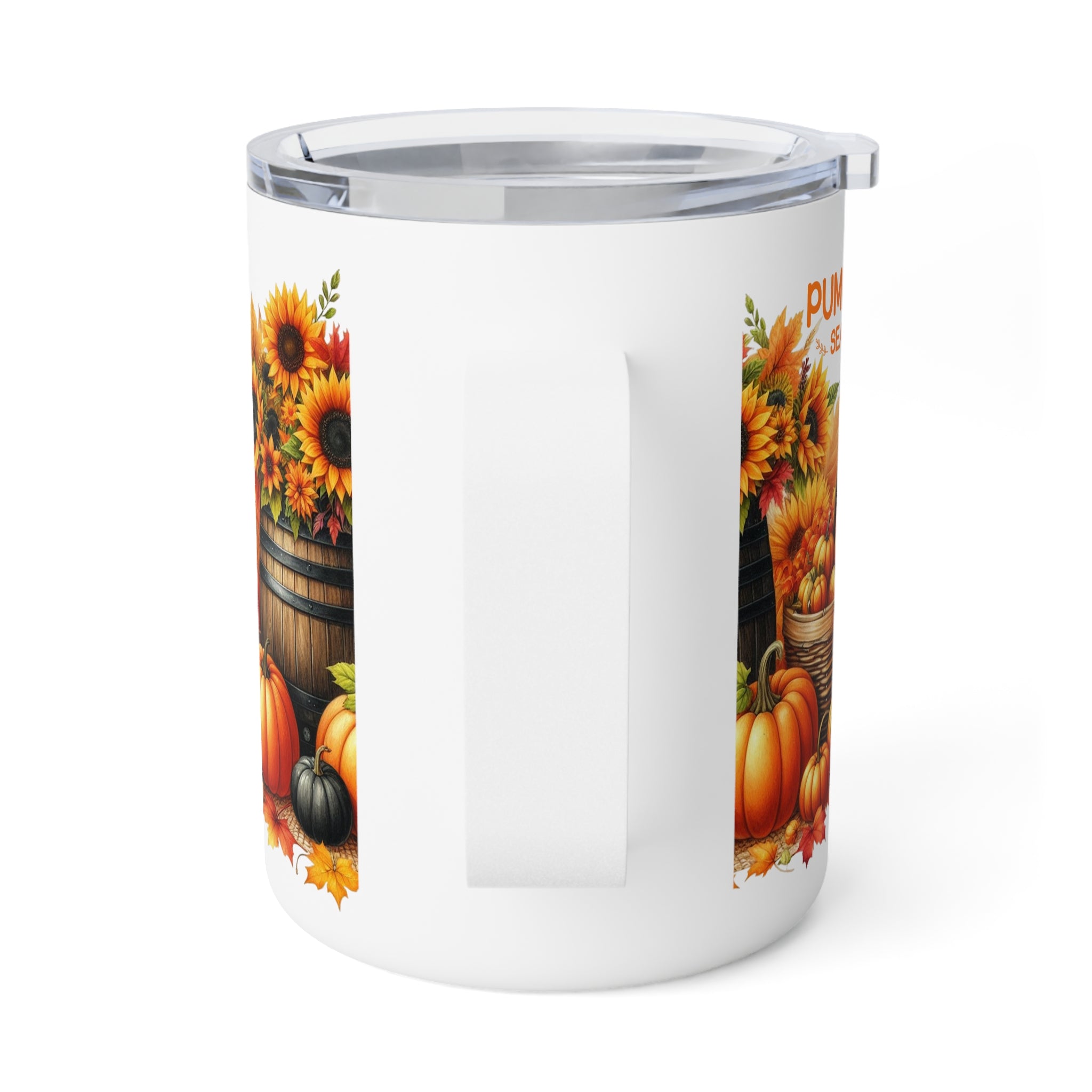 Sunflower and Pumkin Coffee Mug, 10oz