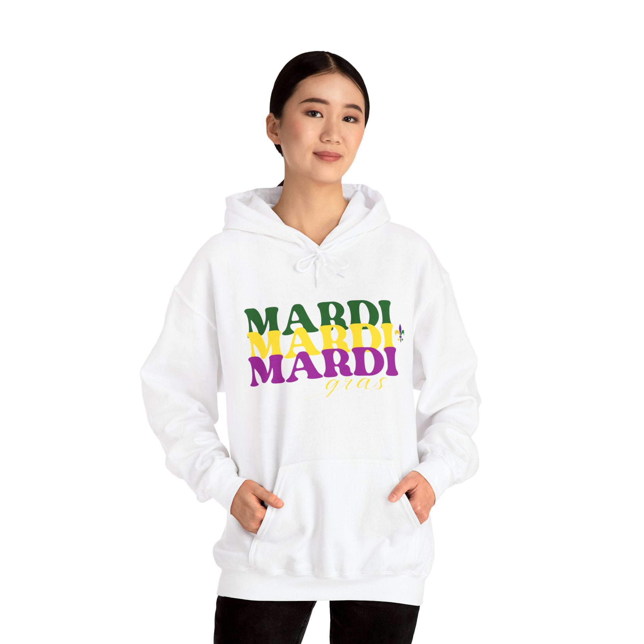 Mardi Gras Unisex Heavy Blend™ Hooded Sweatshirt