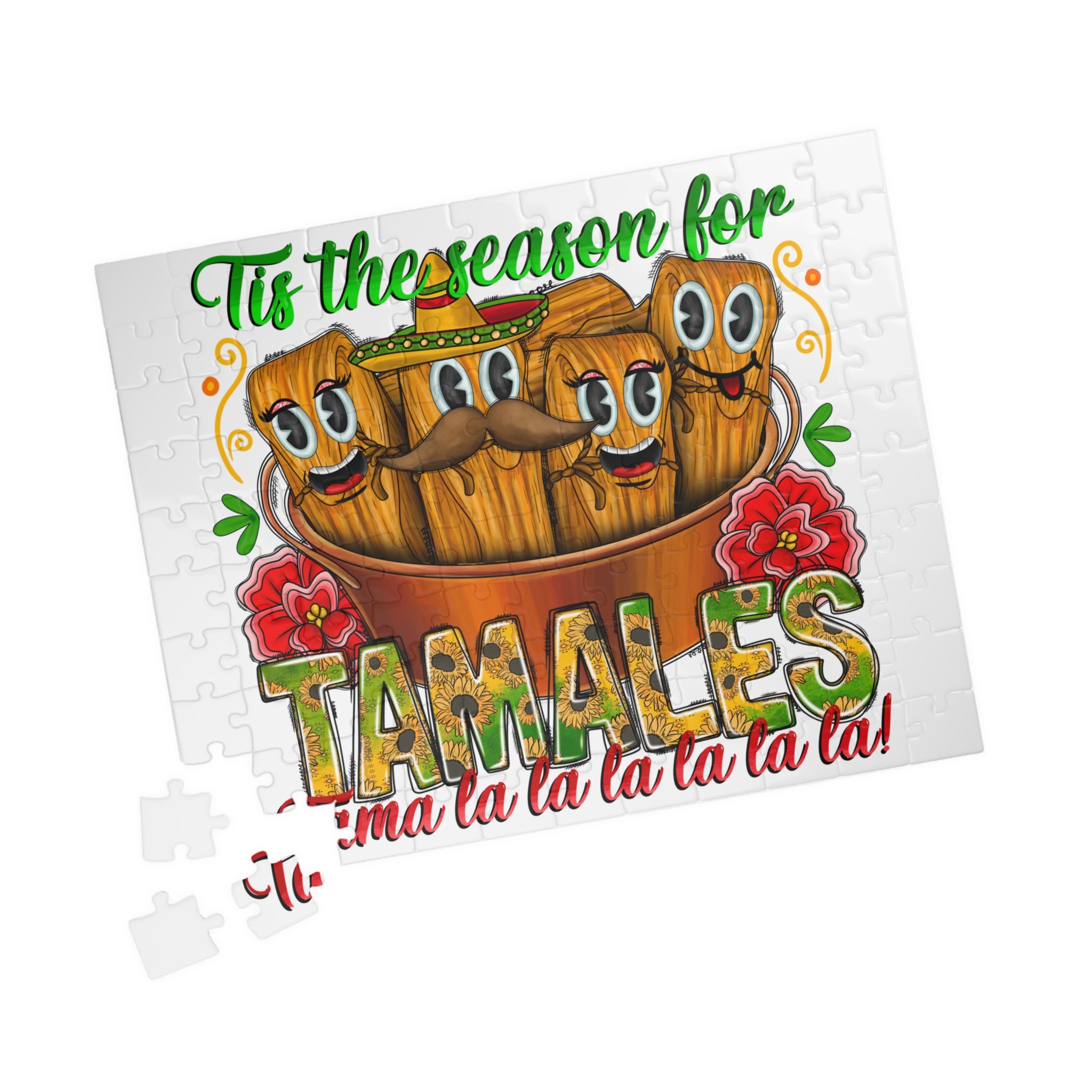 Tamales Puzzle (110, 252, 520, 1014-piece)