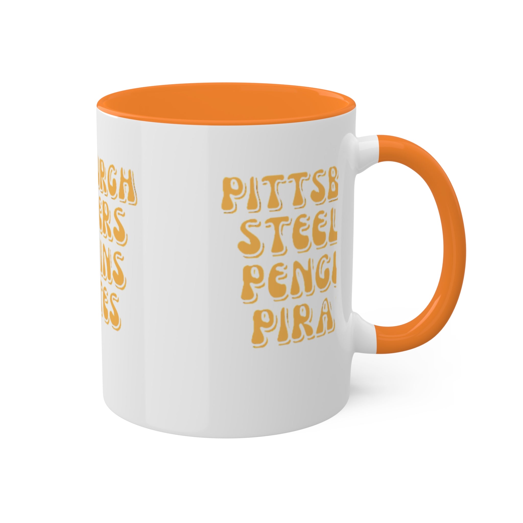 Colorful Mugs...Pittsburgh Steelers, 11oz