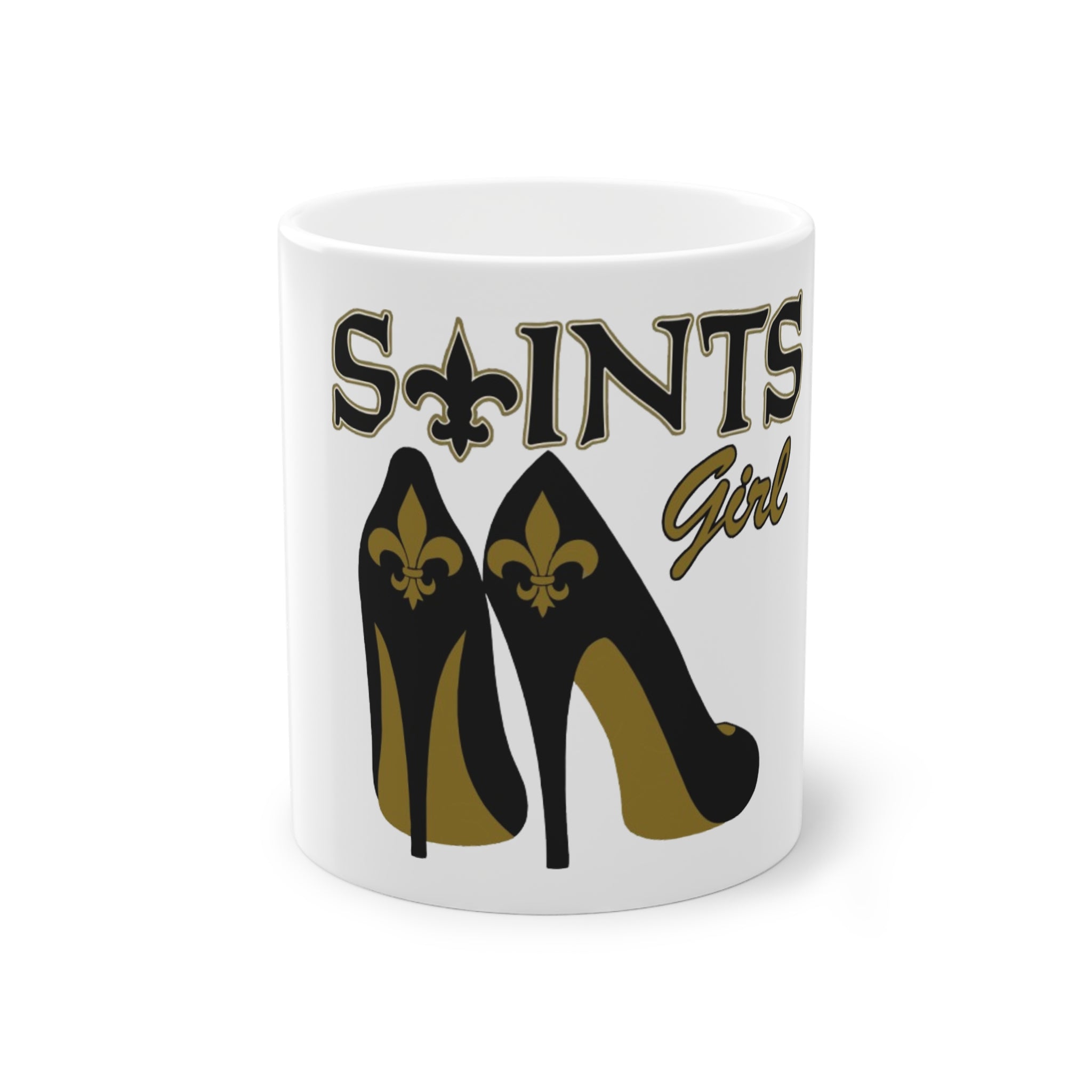 Standard Mug, 11oz...Saints girl