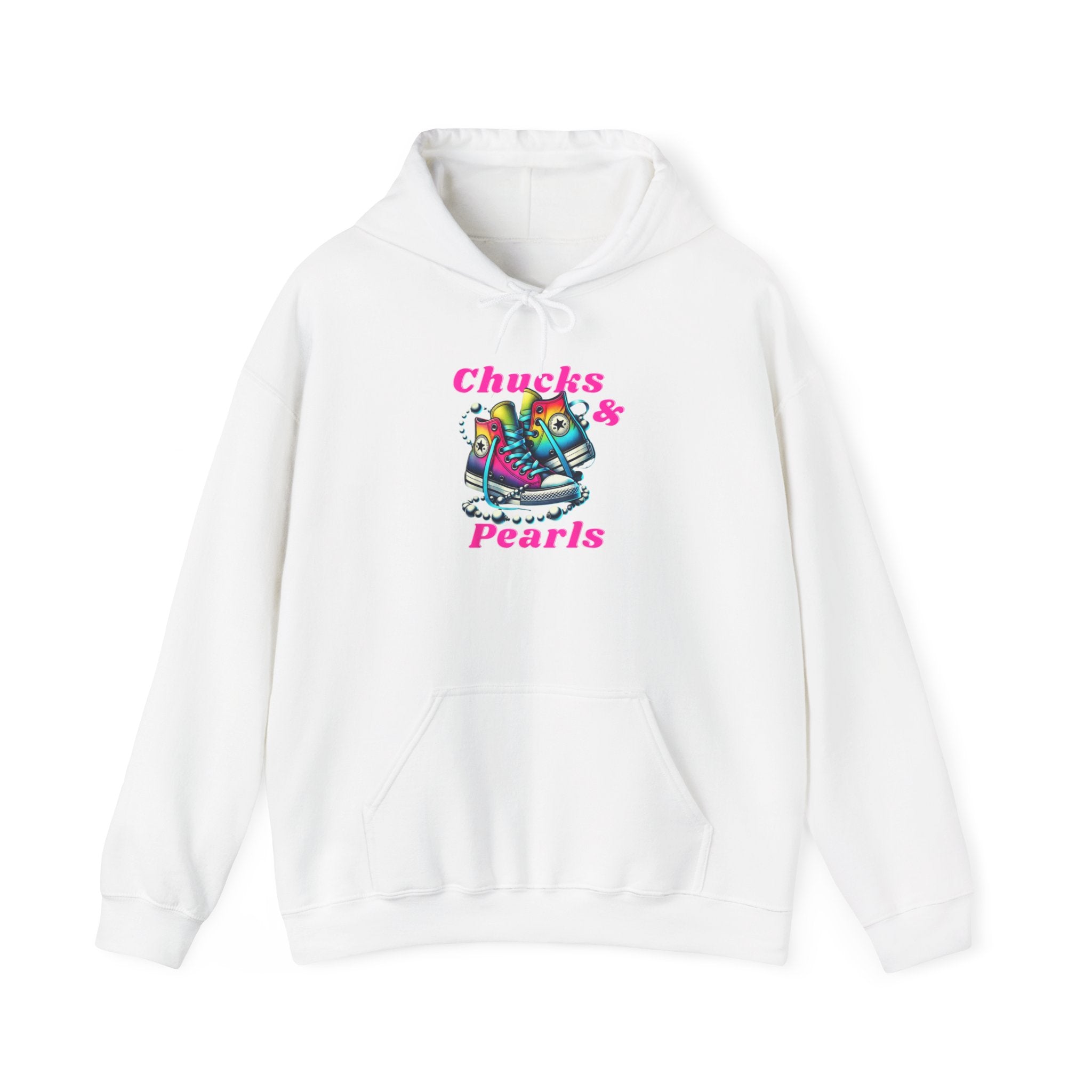 Unisex Heavy Blend™ Hooded Sweatshirt...Chuck and Pearls Hoodie