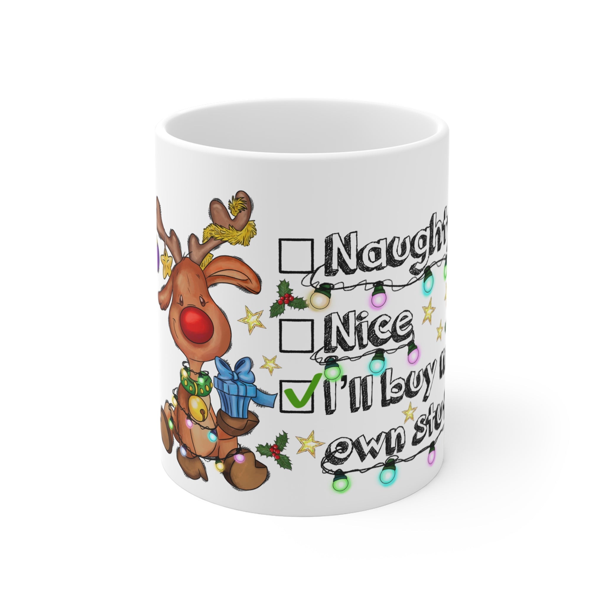 Naughty or Nice Mug 11oz