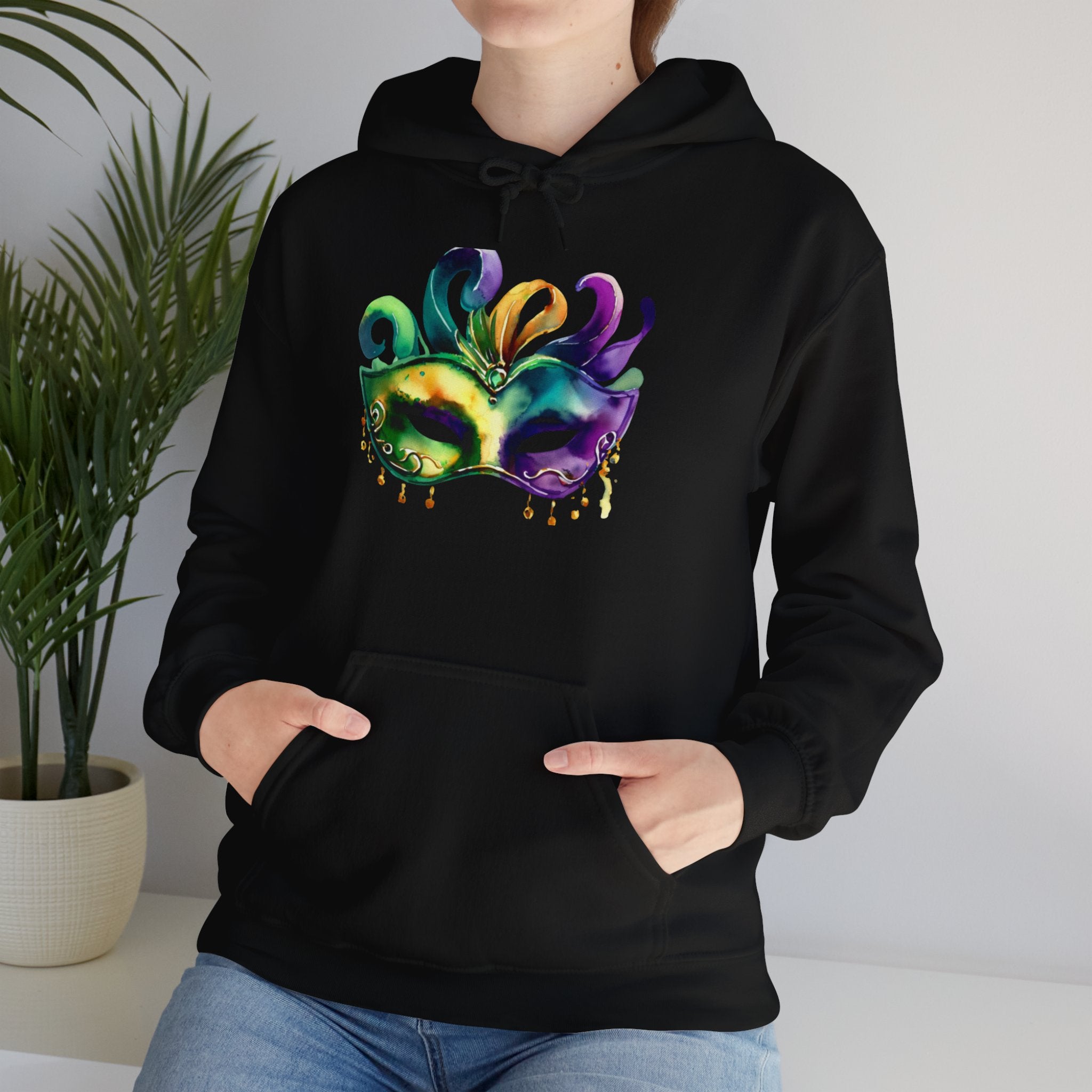 Mask Unisex Heavy Blend™ Hooded Sweatshirt