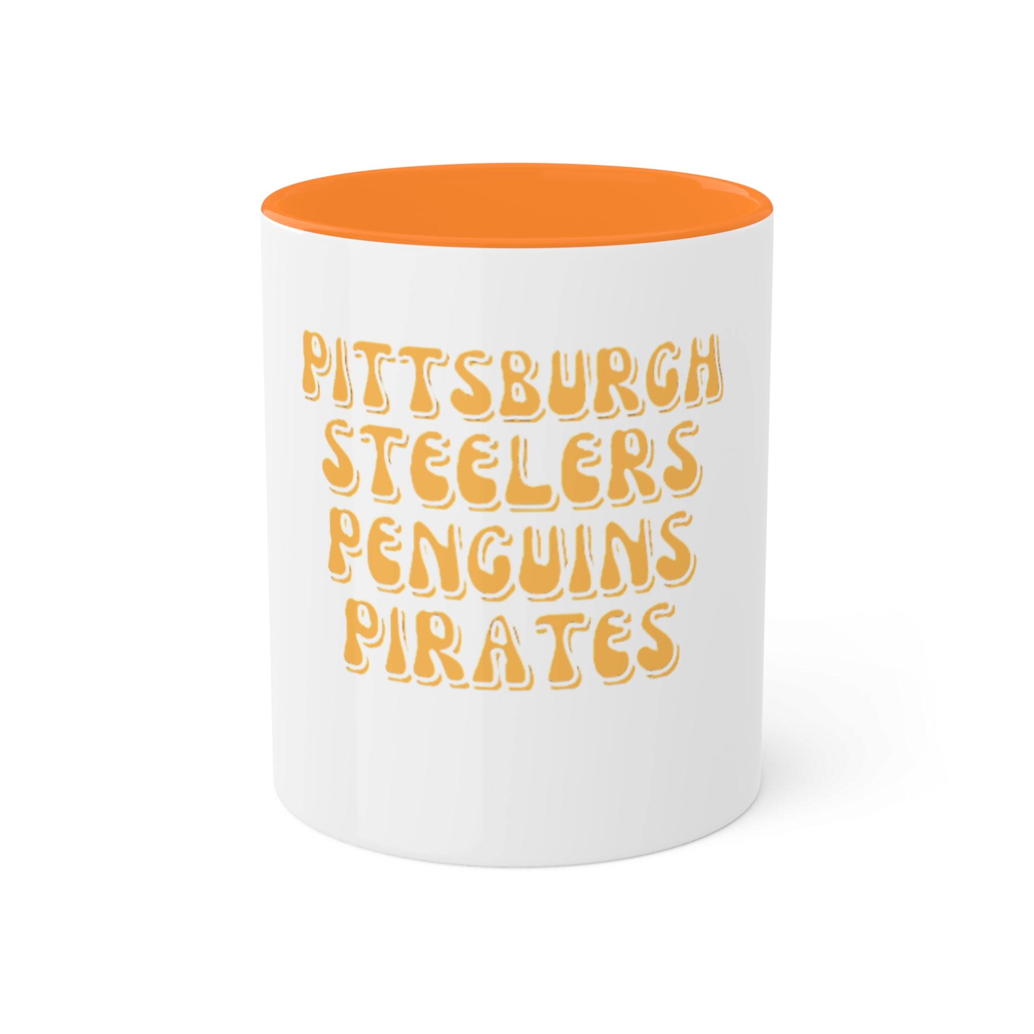 Colorful Mugs...Pittsburgh Steelers, 11oz