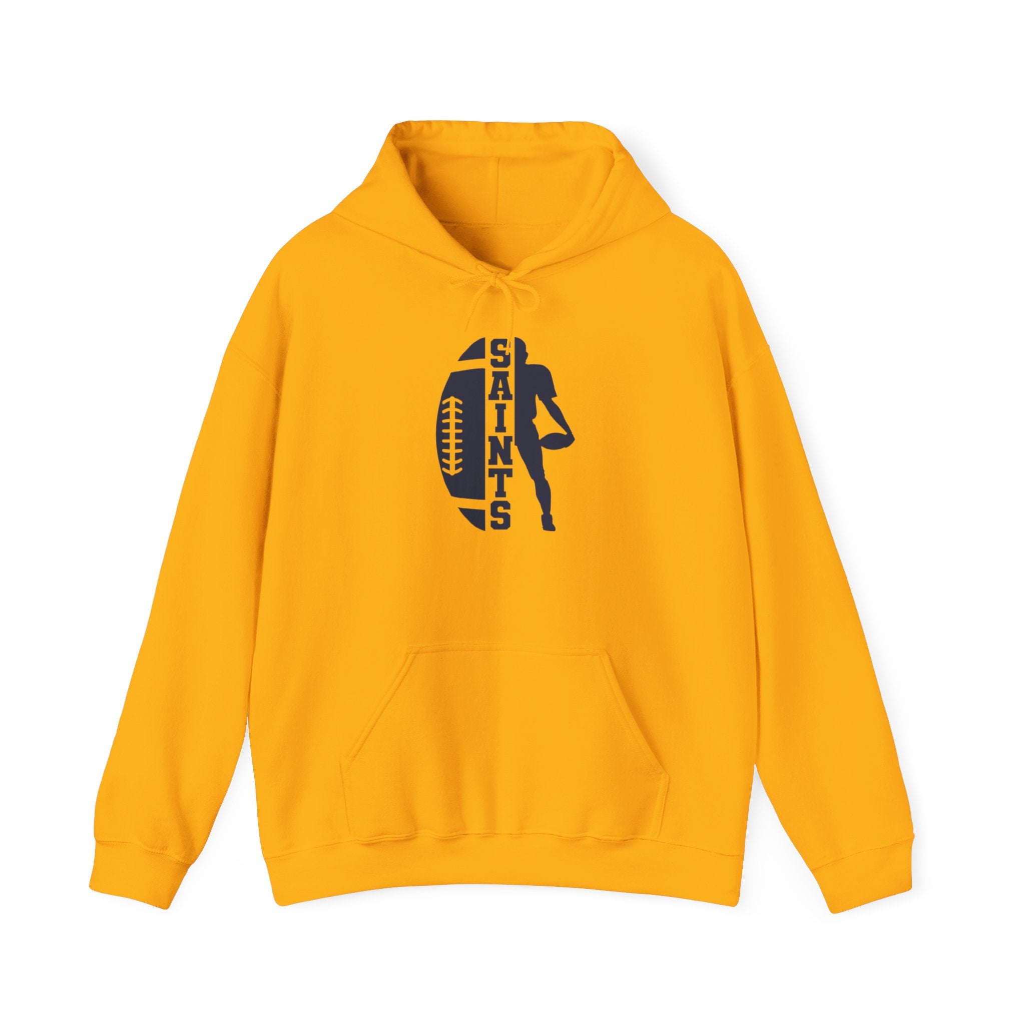 Saints Football Unisex Hooded Sweatshirt.