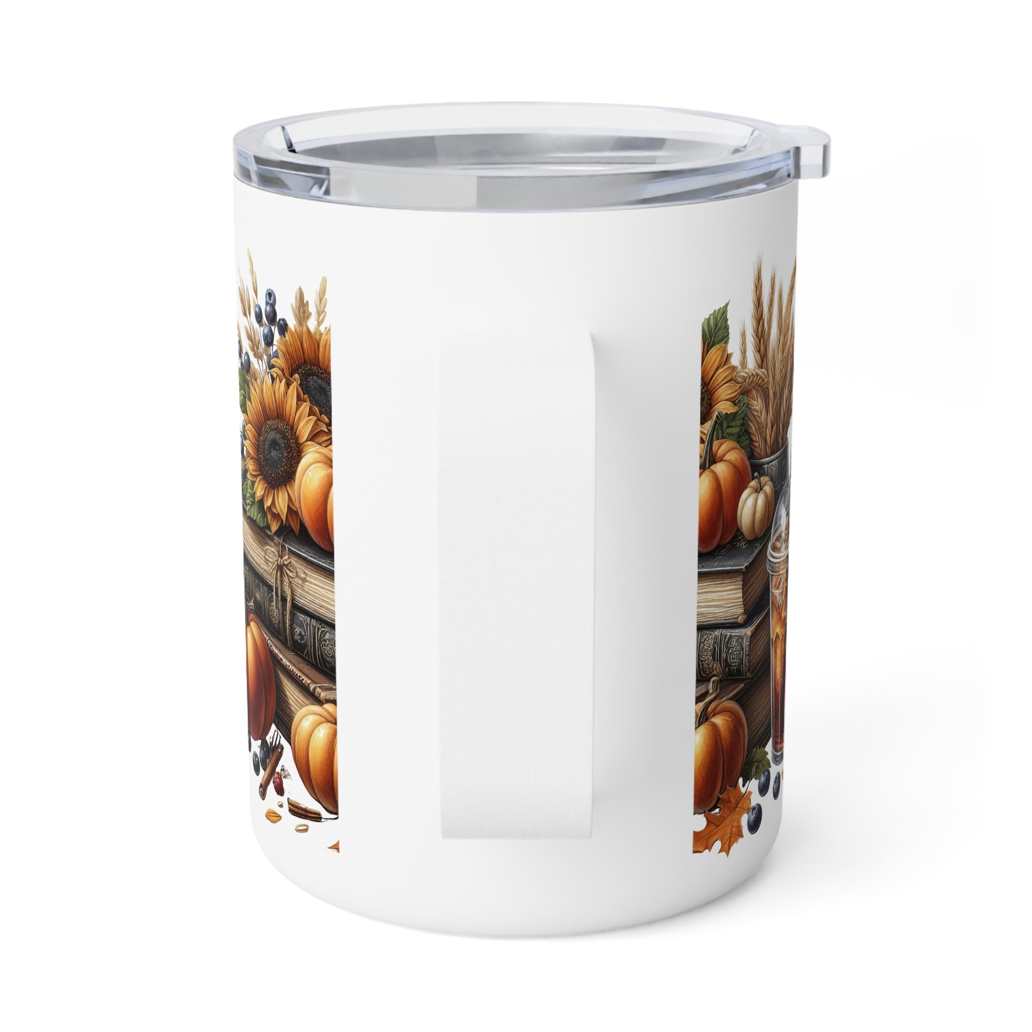 Books and Pumkins Coffee Mug, 10oz