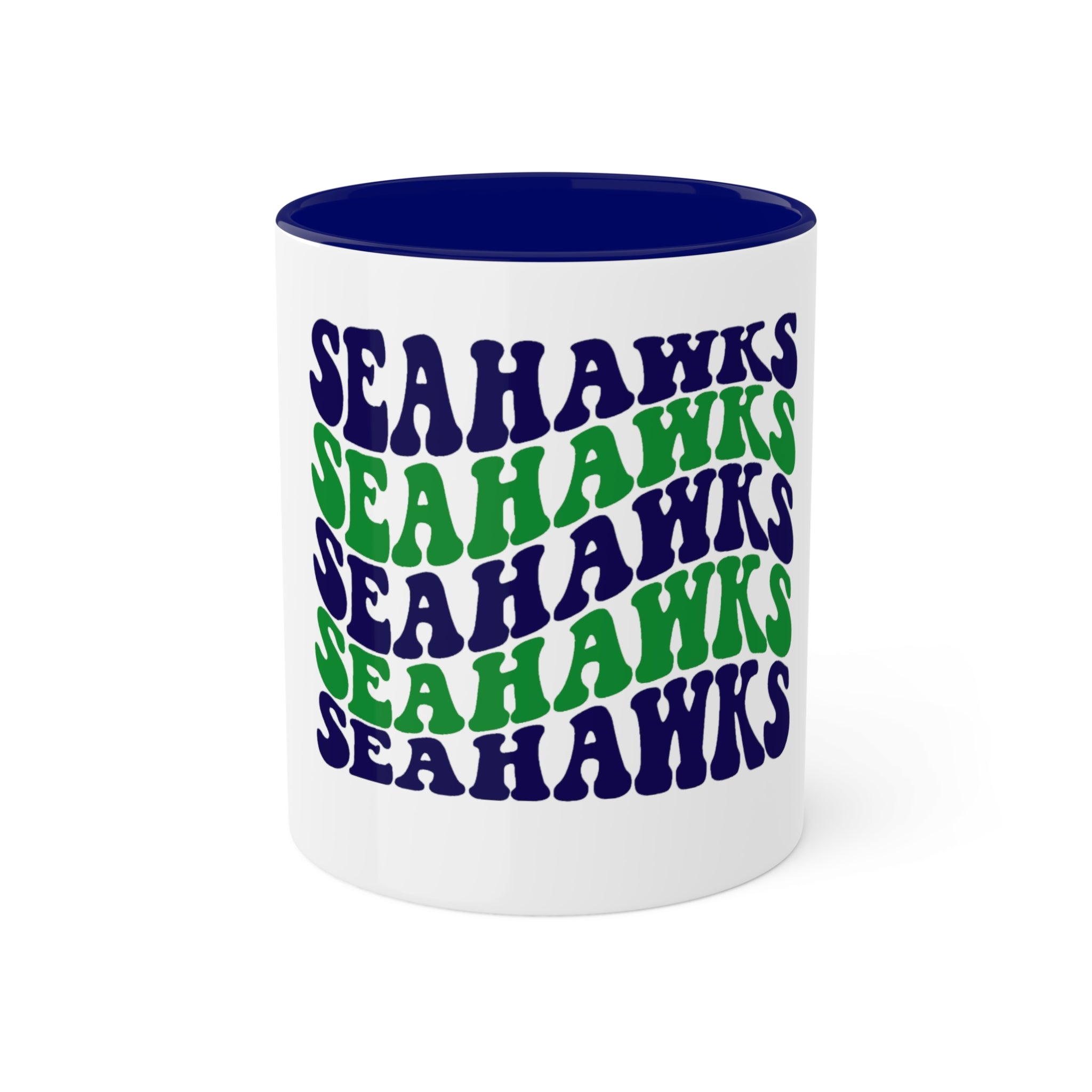 Colorful Mugs...Seahawks Blue, 11oz