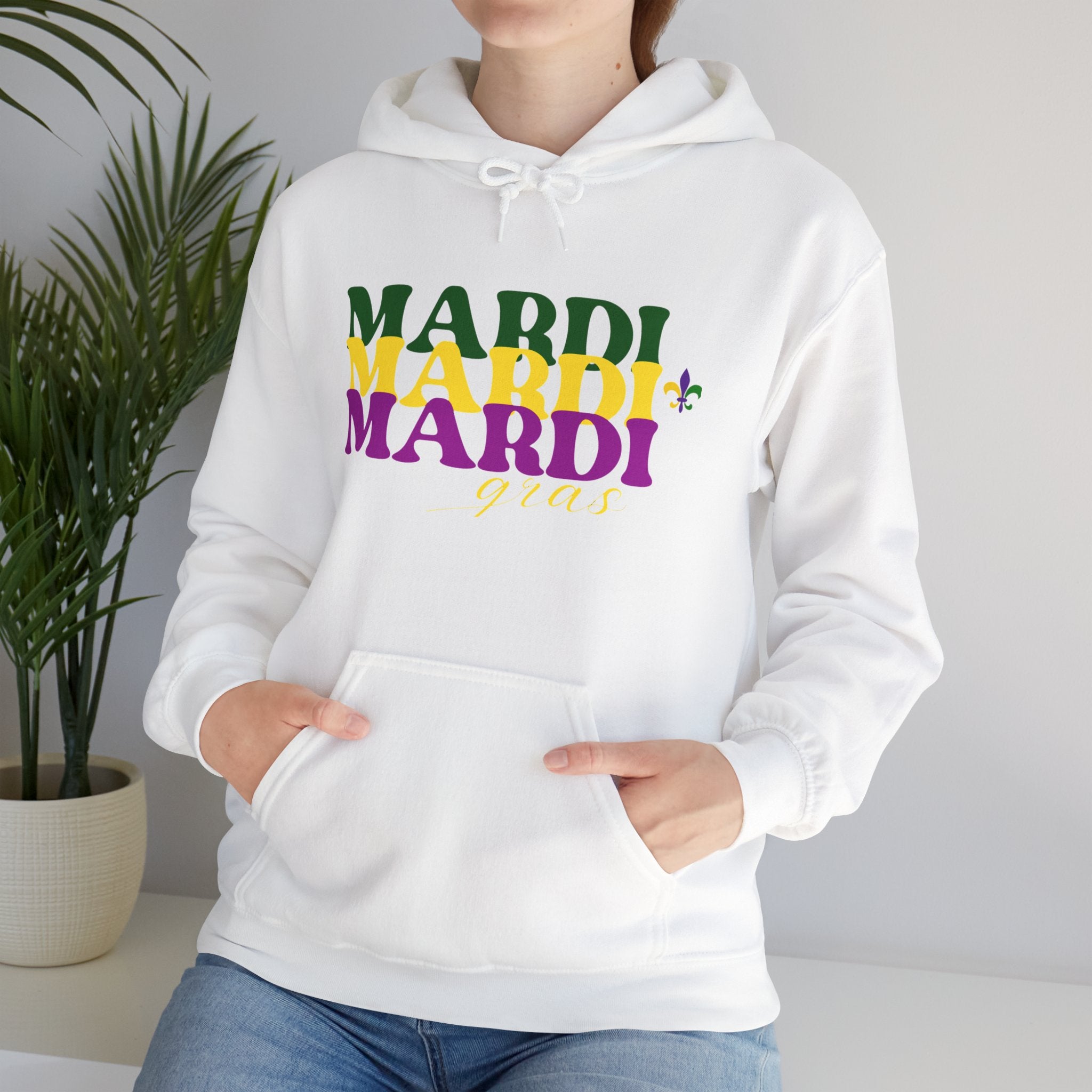 Mardi Gras Unisex Heavy Blend™ Hooded Sweatshirt