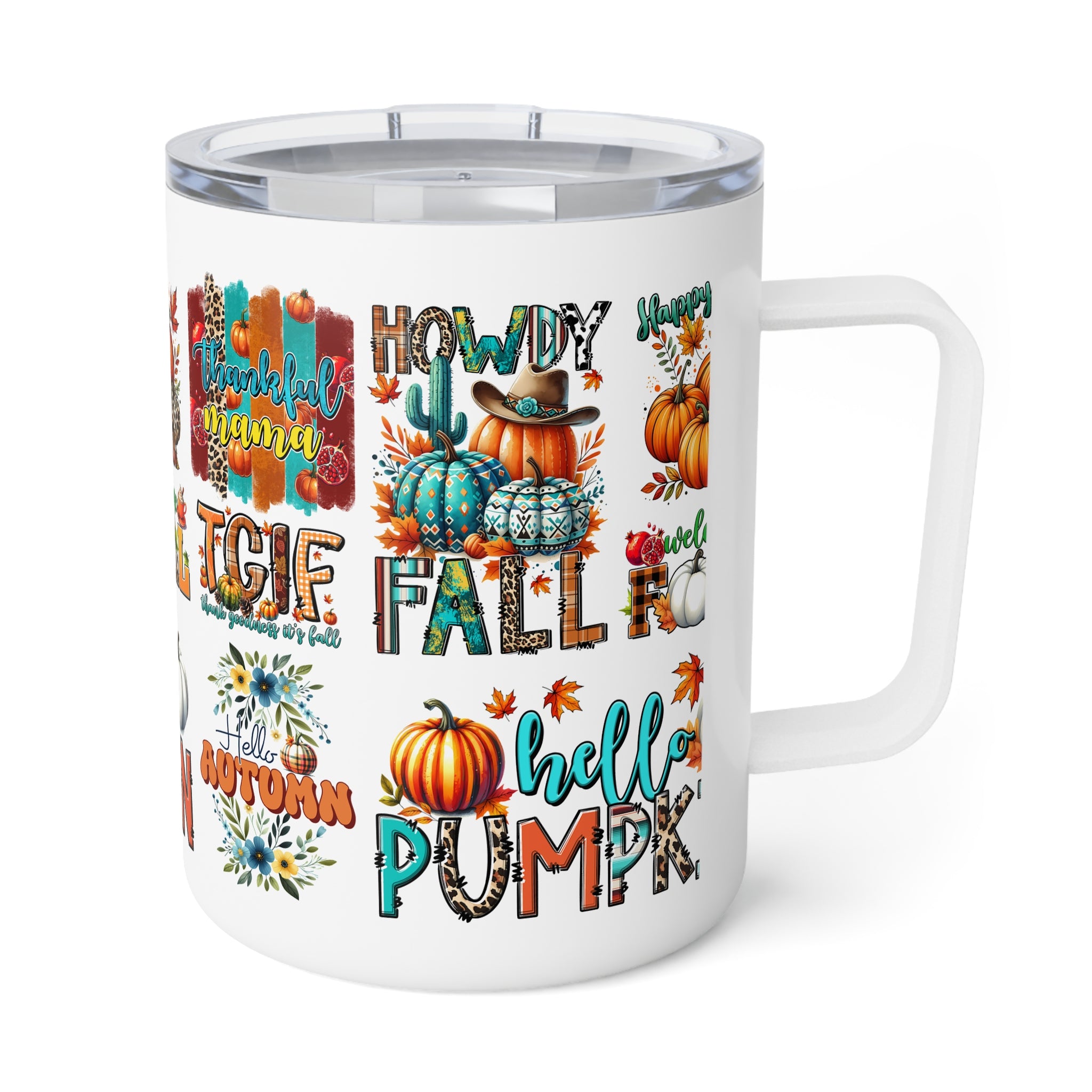 Fall and Pumkin Coffee Mug, 10oz