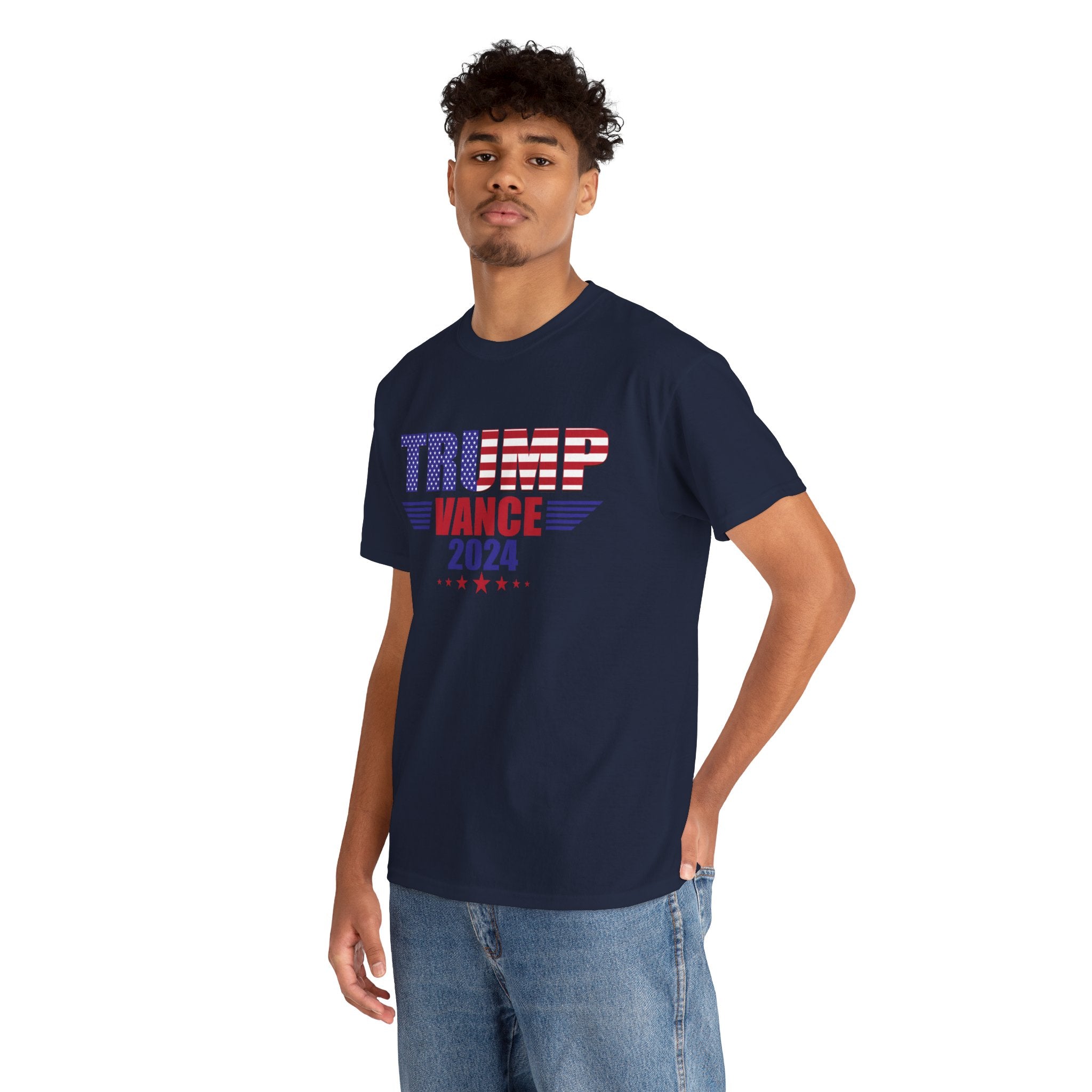 Unisex Heavy Cotton Tee....Trump/Vance