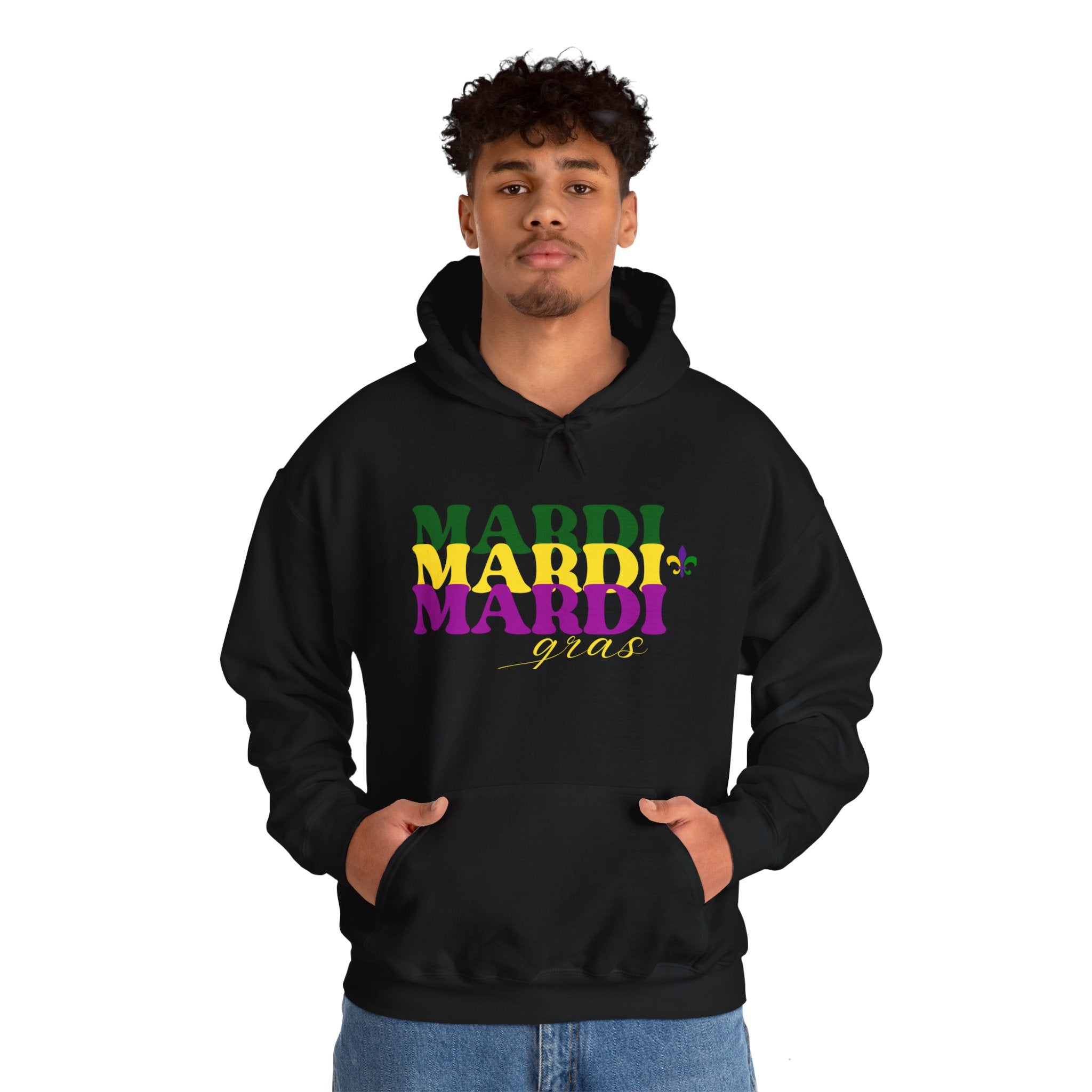 Mardi Gras Unisex Heavy Blend™ Hooded Sweatshirt