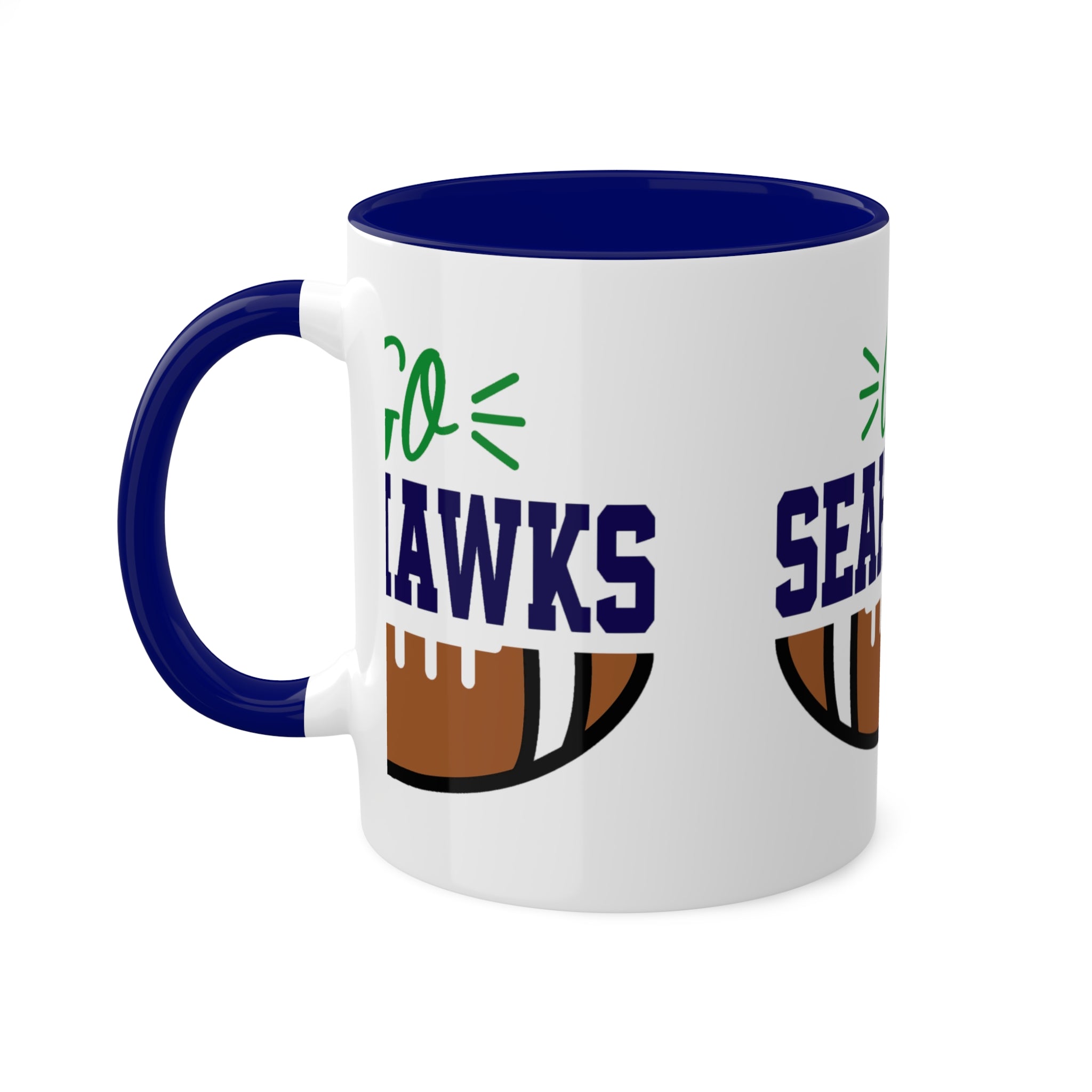 Colorful Mugs...Go Seahawks, 11oz