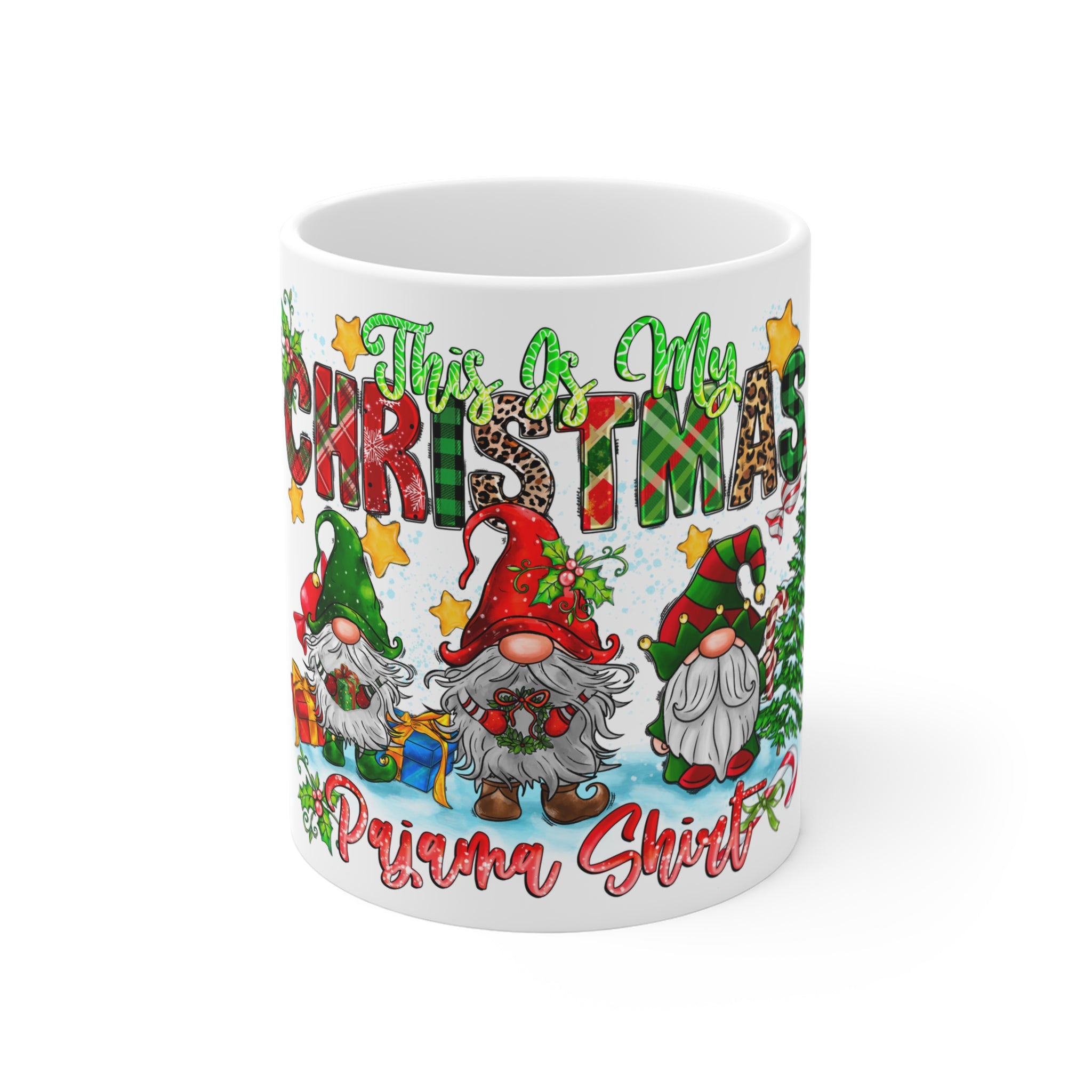 Christmas Gnomes Mug 11oz