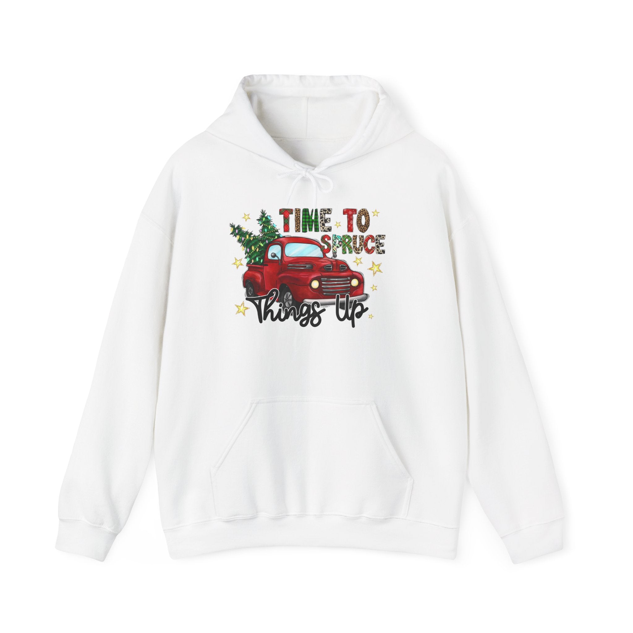 Time To Spruce Unisex Hooded Sweatshirt