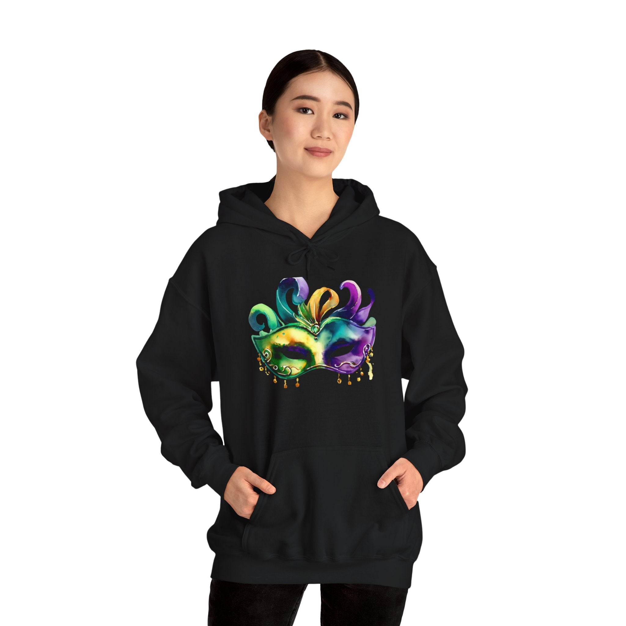 Mask Unisex Heavy Blend™ Hooded Sweatshirt