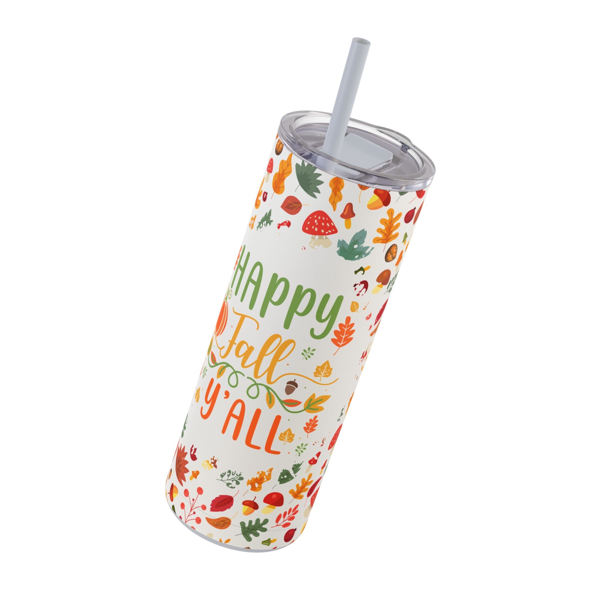 Happy Fall Y'all Tumbler, 20oz