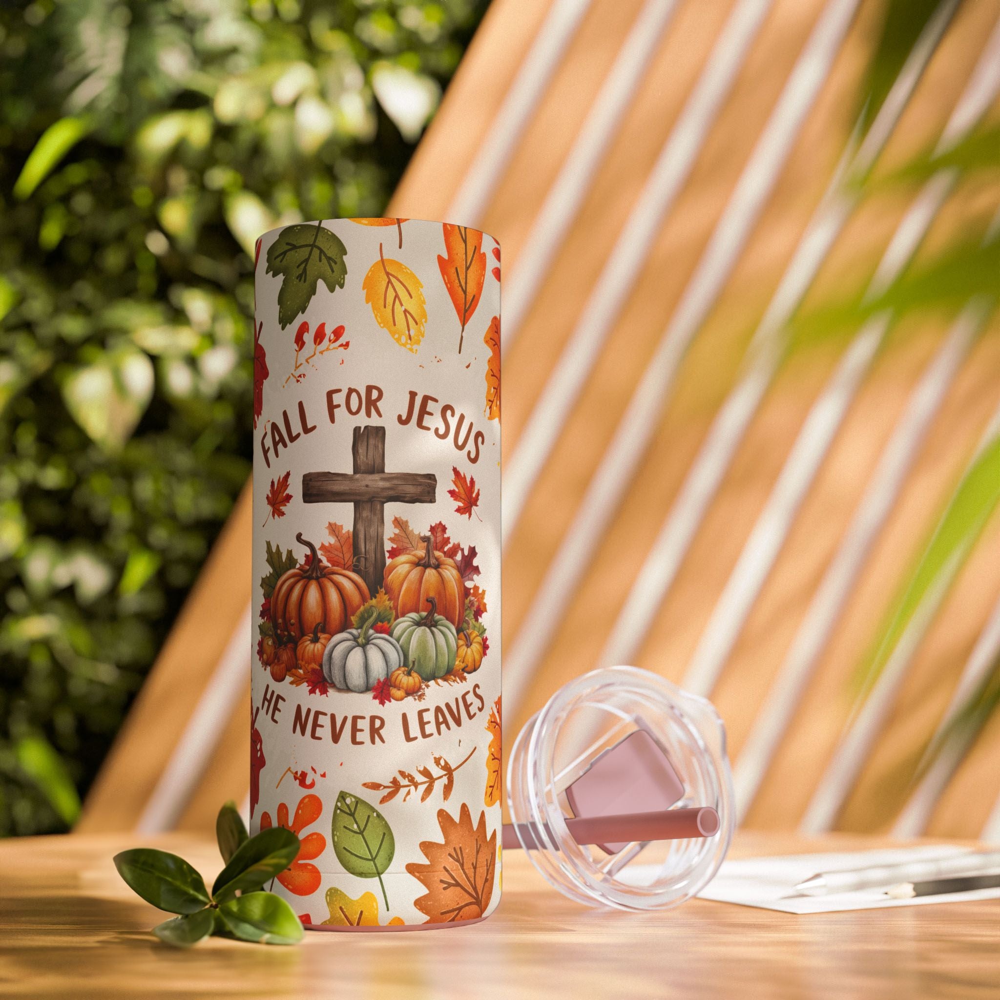 Fall For Jesus Tumbler, 20oz