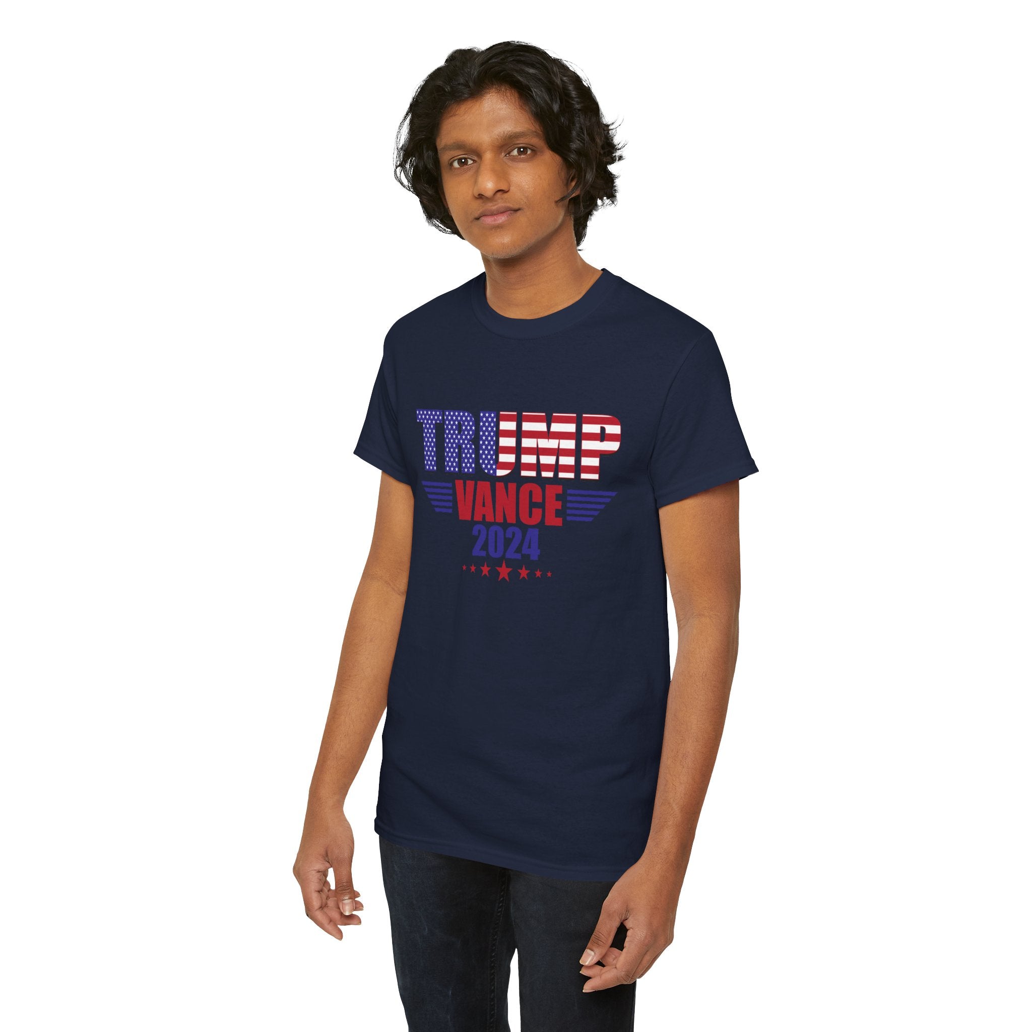 Unisex Heavy Cotton Tee....Trump/Vance