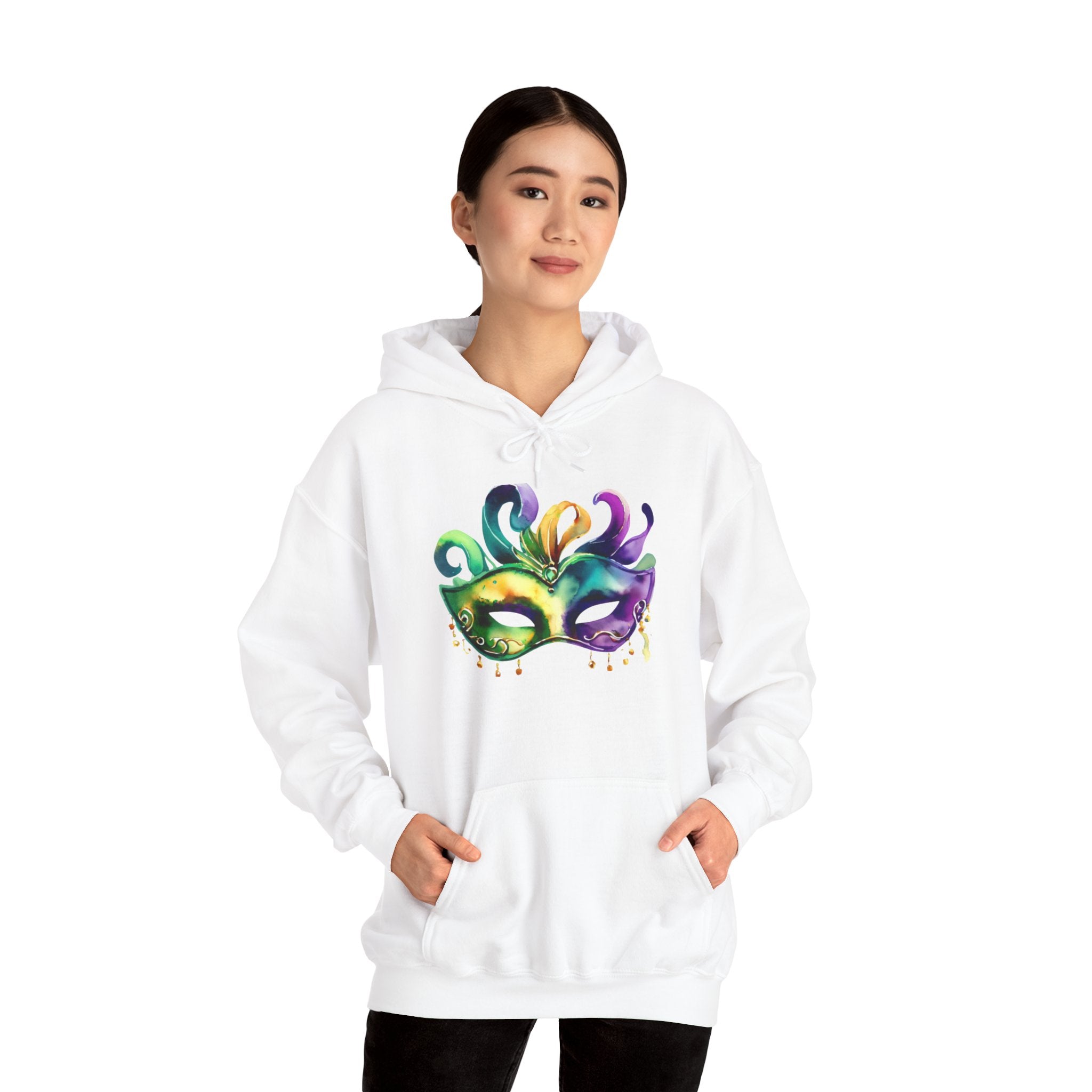 Mask Unisex Heavy Blend™ Hooded Sweatshirt