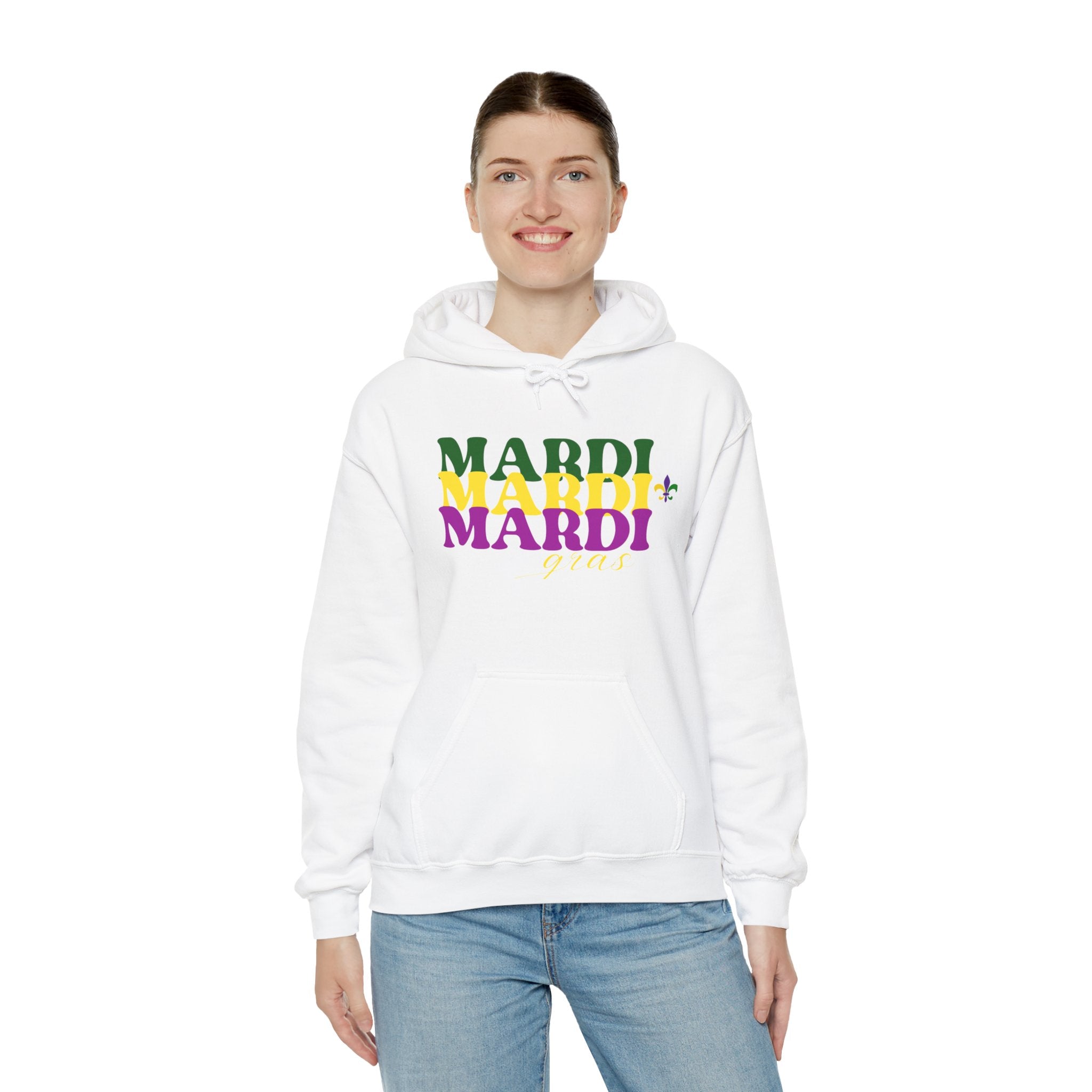 Mardi Gras Unisex Heavy Blend™ Hooded Sweatshirt