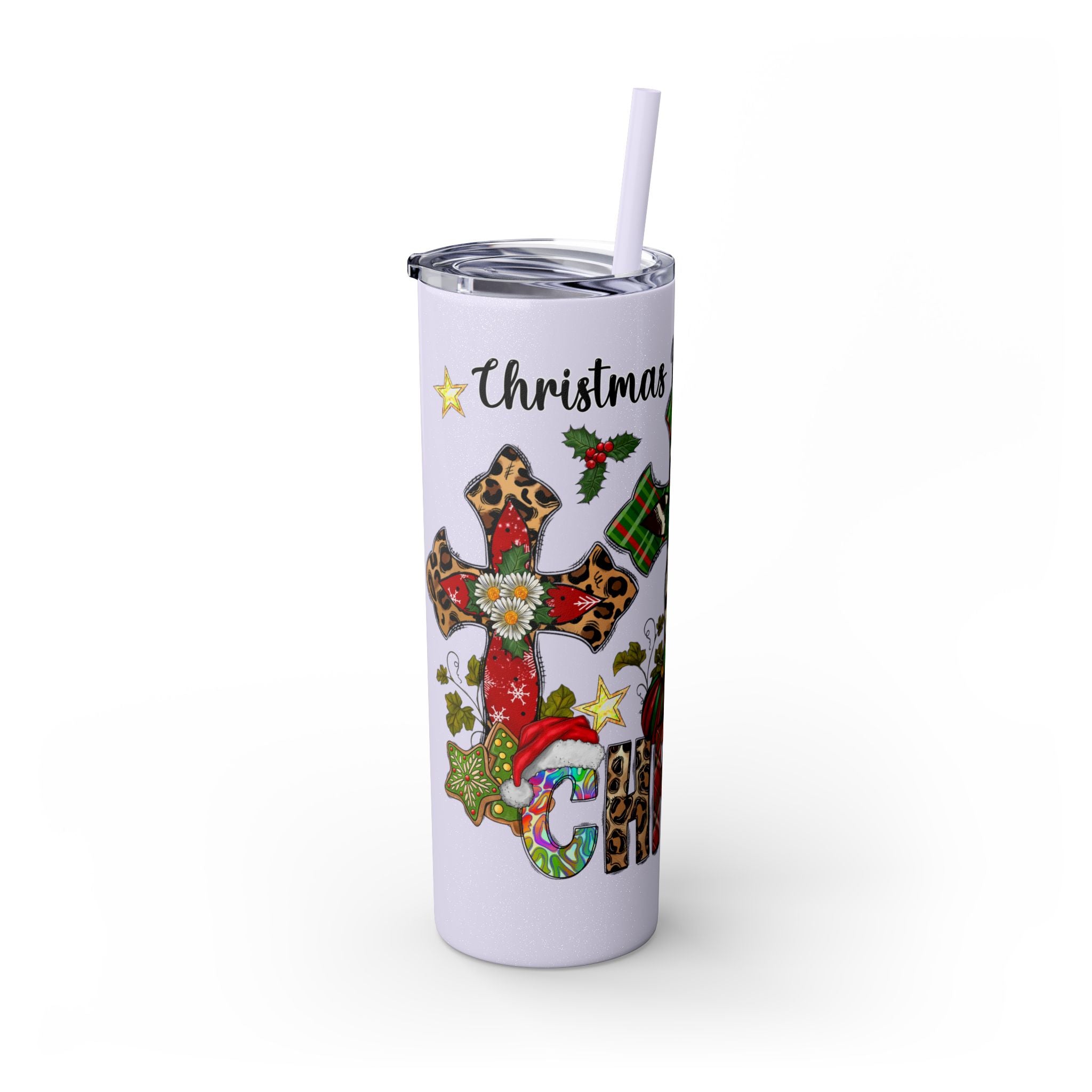 Christ Tumbler with Straw, 20oz