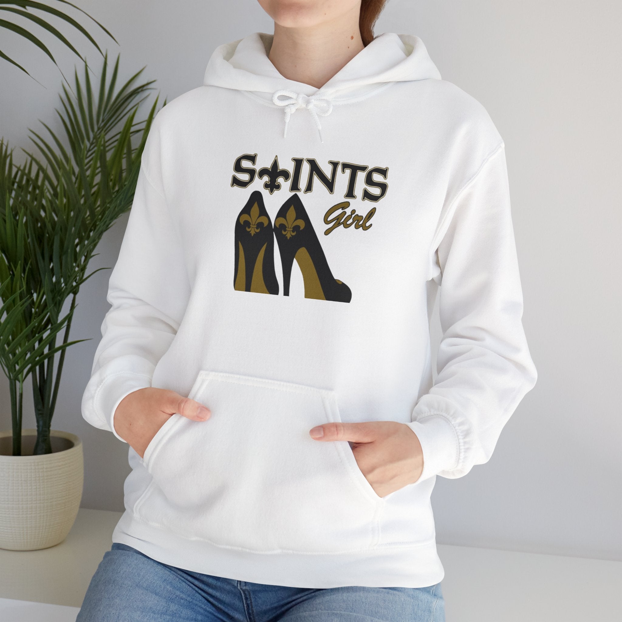 Unisex Heavy Blend™ Hooded Sweatshirt...Saints Girl