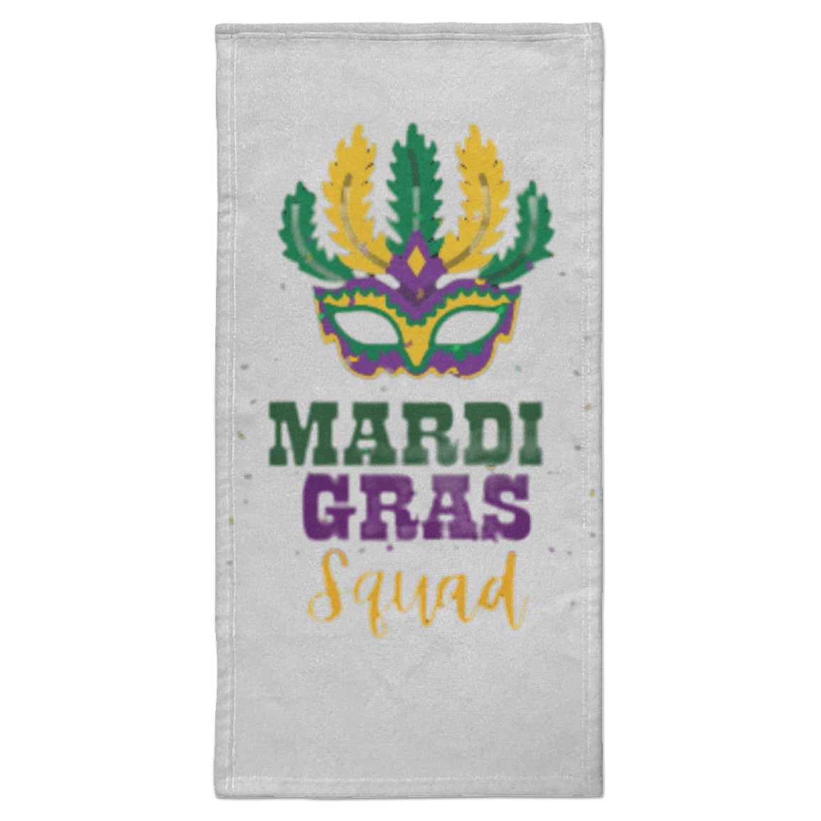 Mardi Gras Squad Towel - 15x30 (S6HATL)