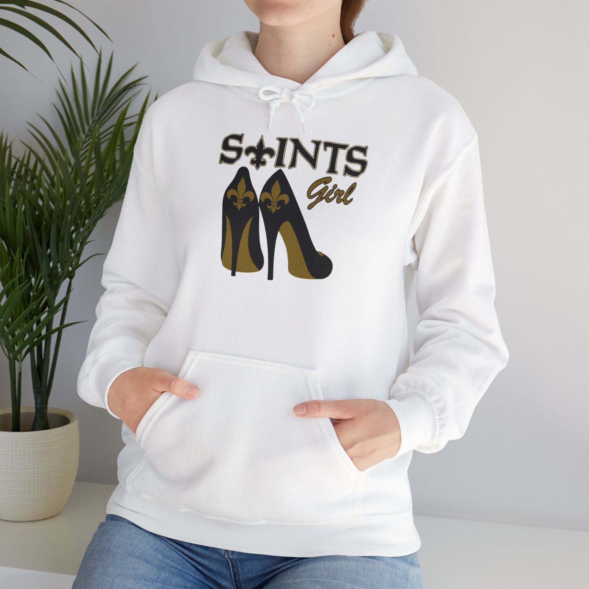 Unisex Heavy Blend™ Hooded Sweatshirt...Saints Girl