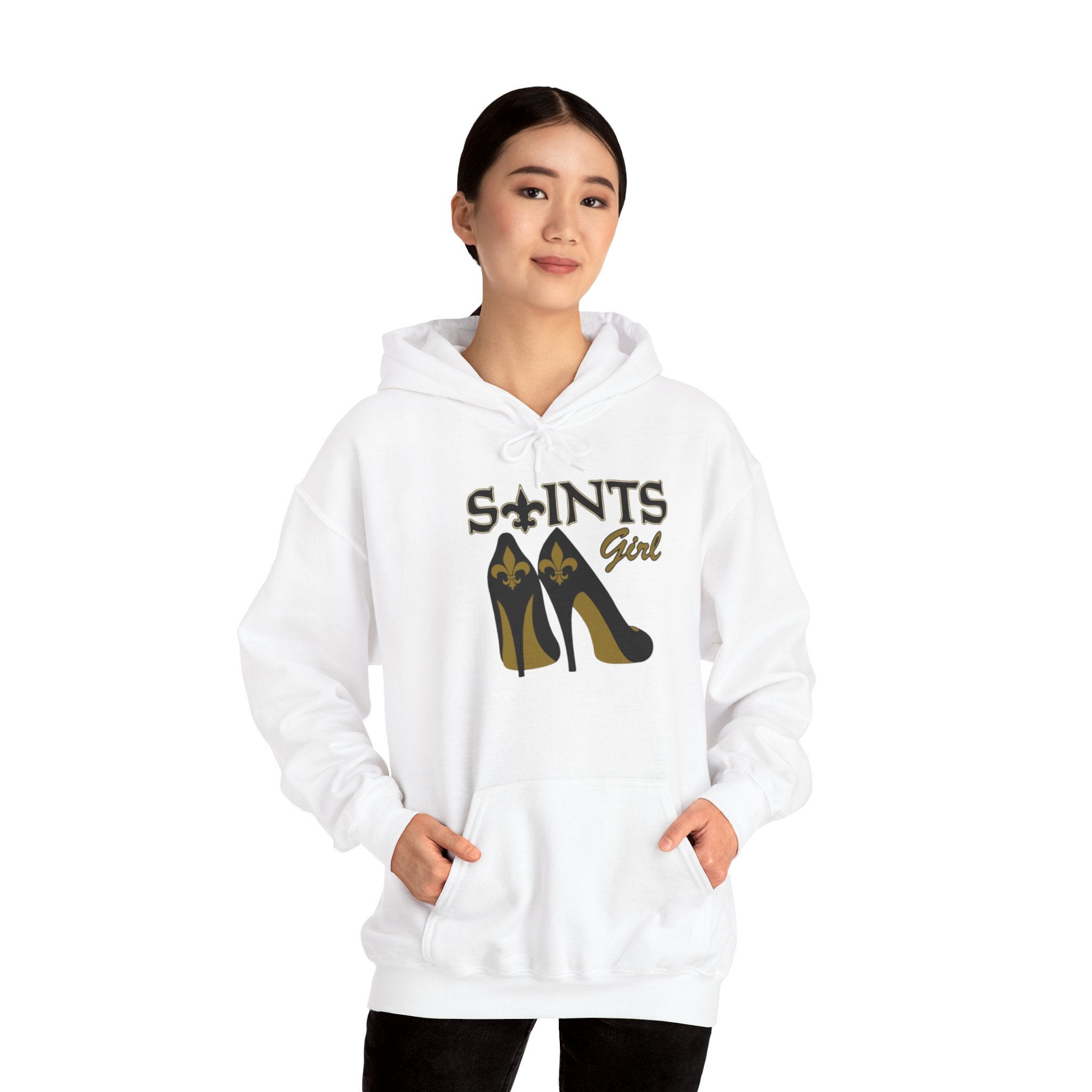 Unisex Heavy Blend™ Hooded Sweatshirt...Saints Girl