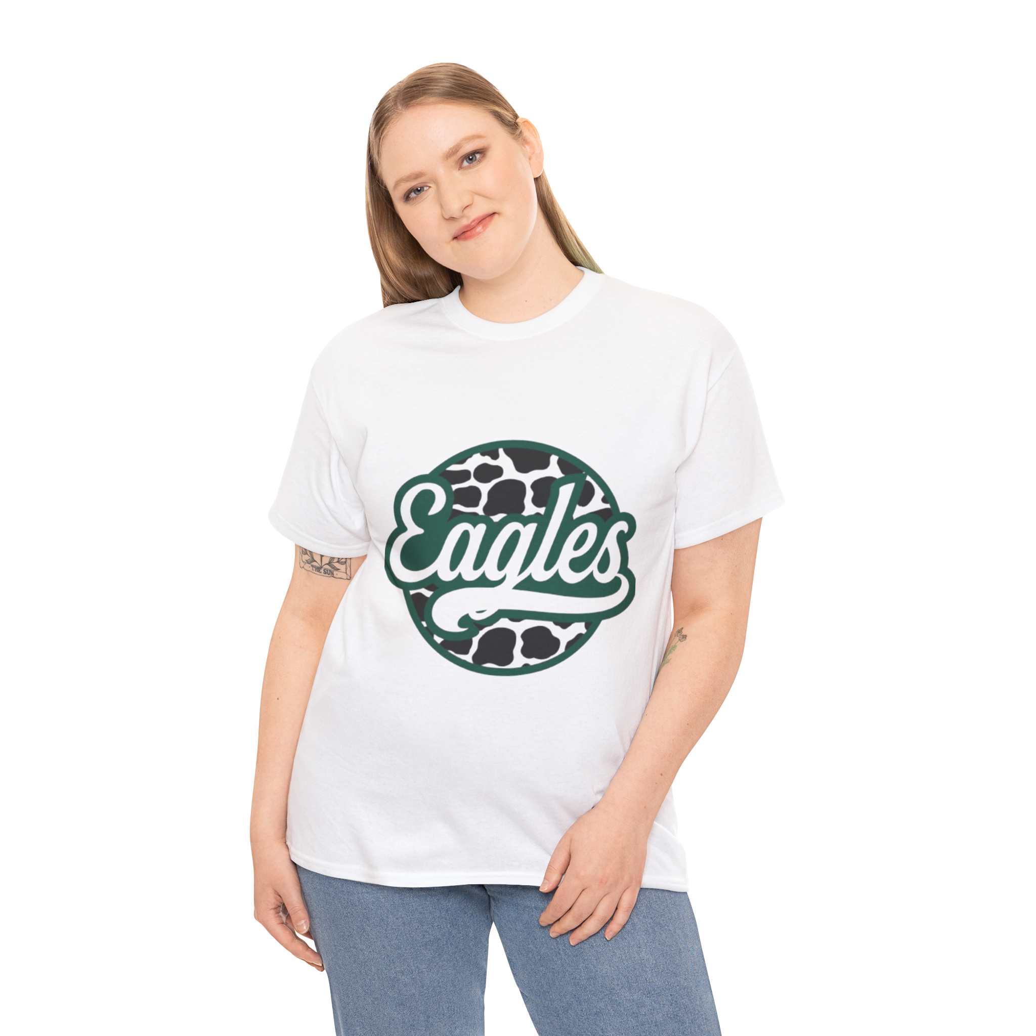 Unisex Heavy Cotton Tee...Go Eagles