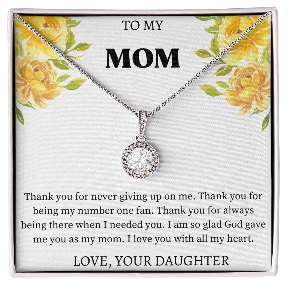 To My Mom - Thank You For Never Giving Up On Me