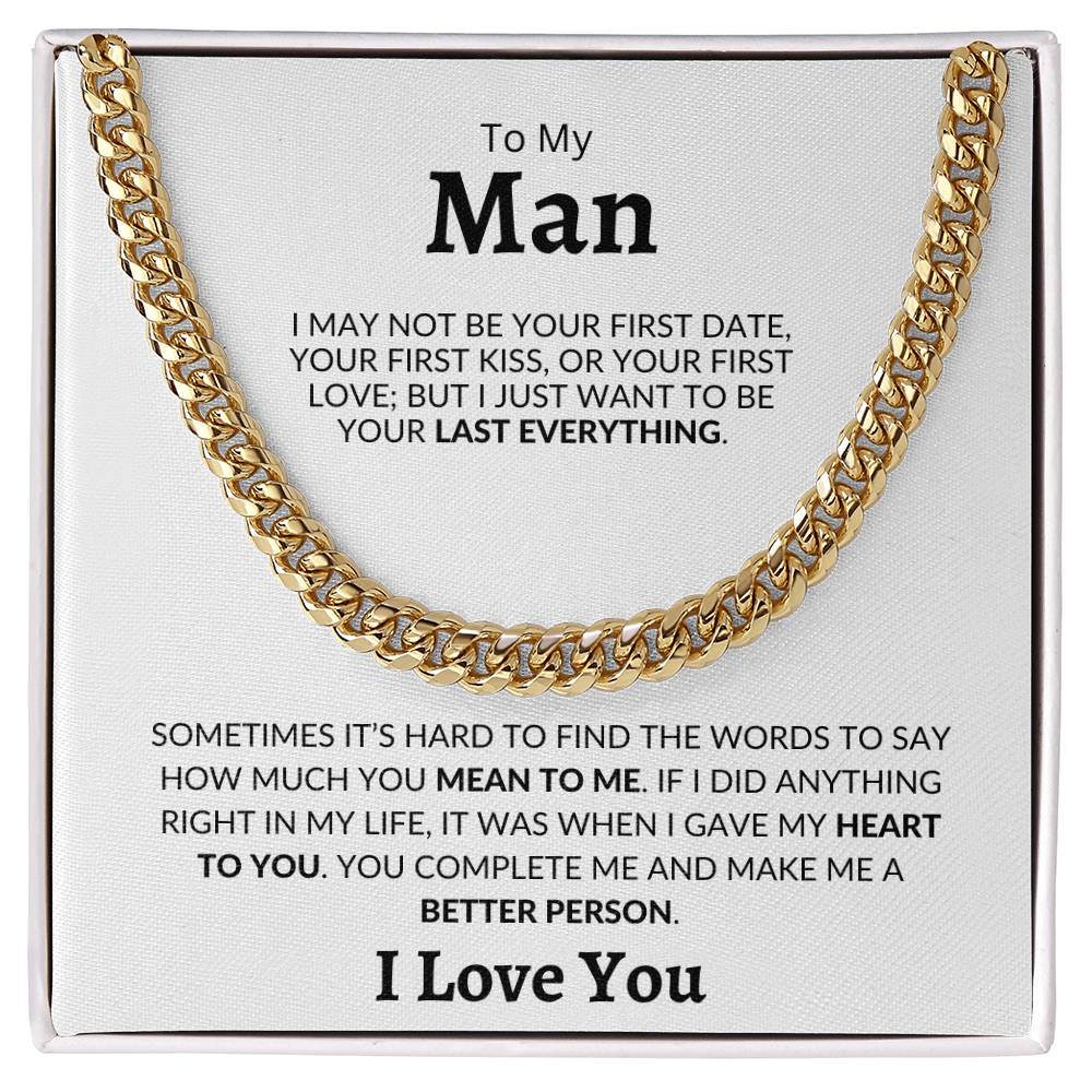 To My Man - You Make Me A Better Person