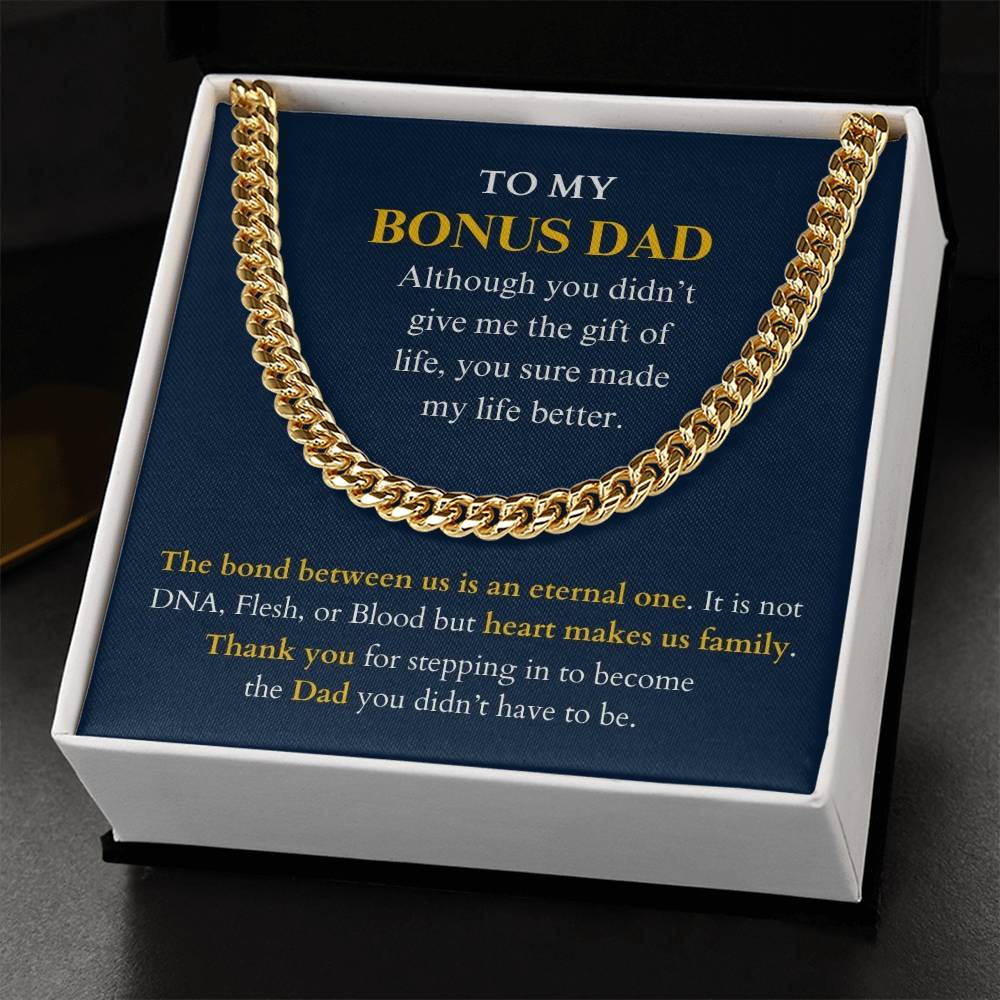 To My Bonus Dad - Thank You