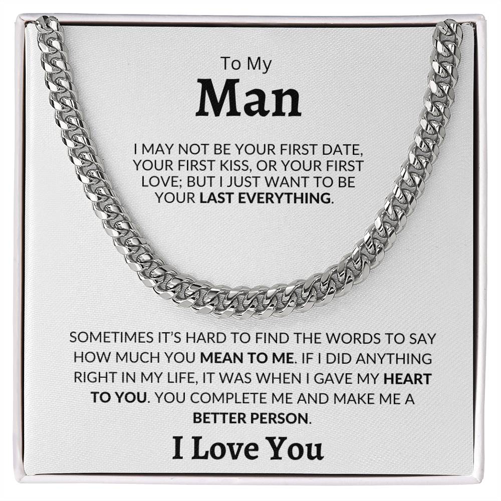 To My Man - You Make Me A Better Person