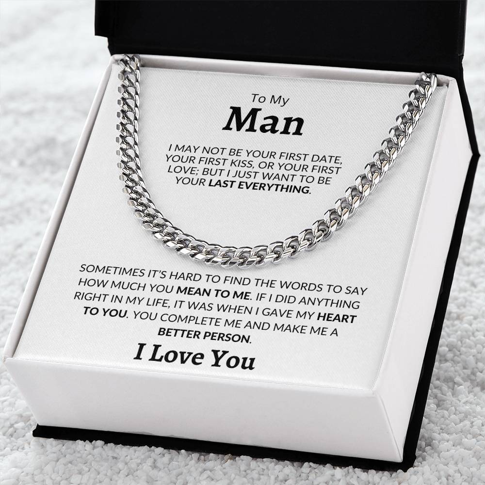 To My Man - You Make Me A Better Person